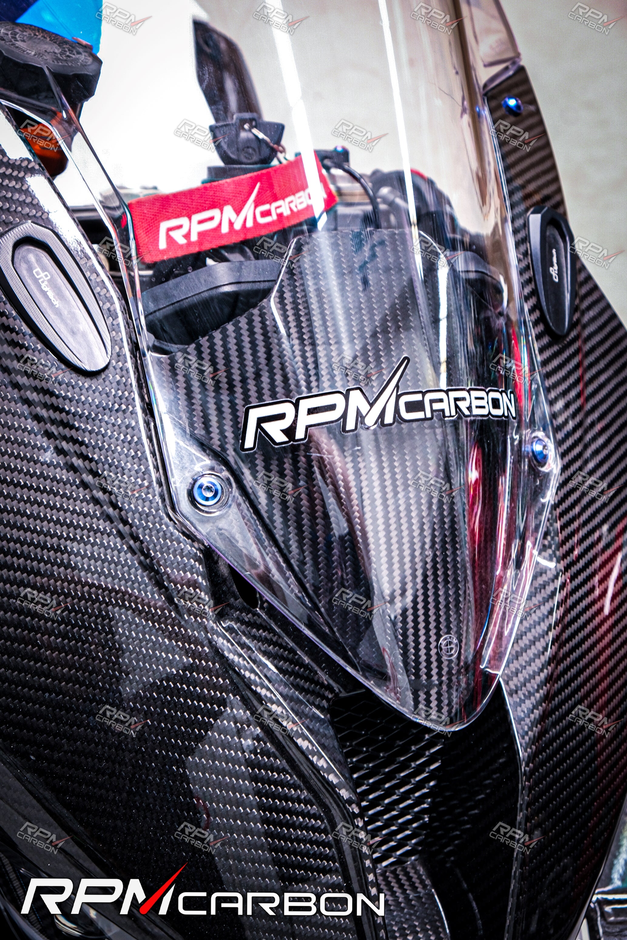 BMW S1000RR Carbon Fiber Dashpanel Cover