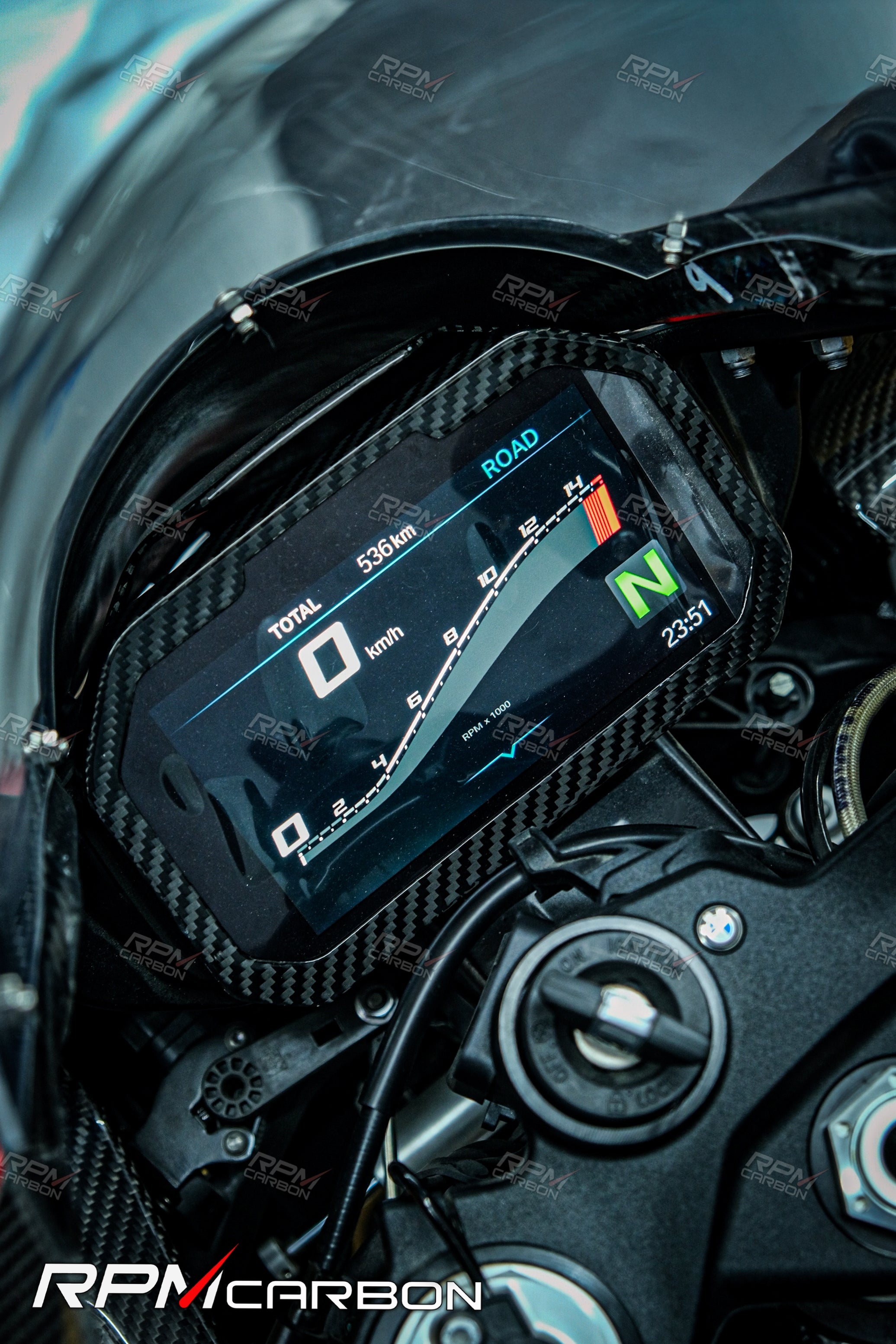 BMW S1000RR / S1000R / S1000XR Carbon Dash Cover