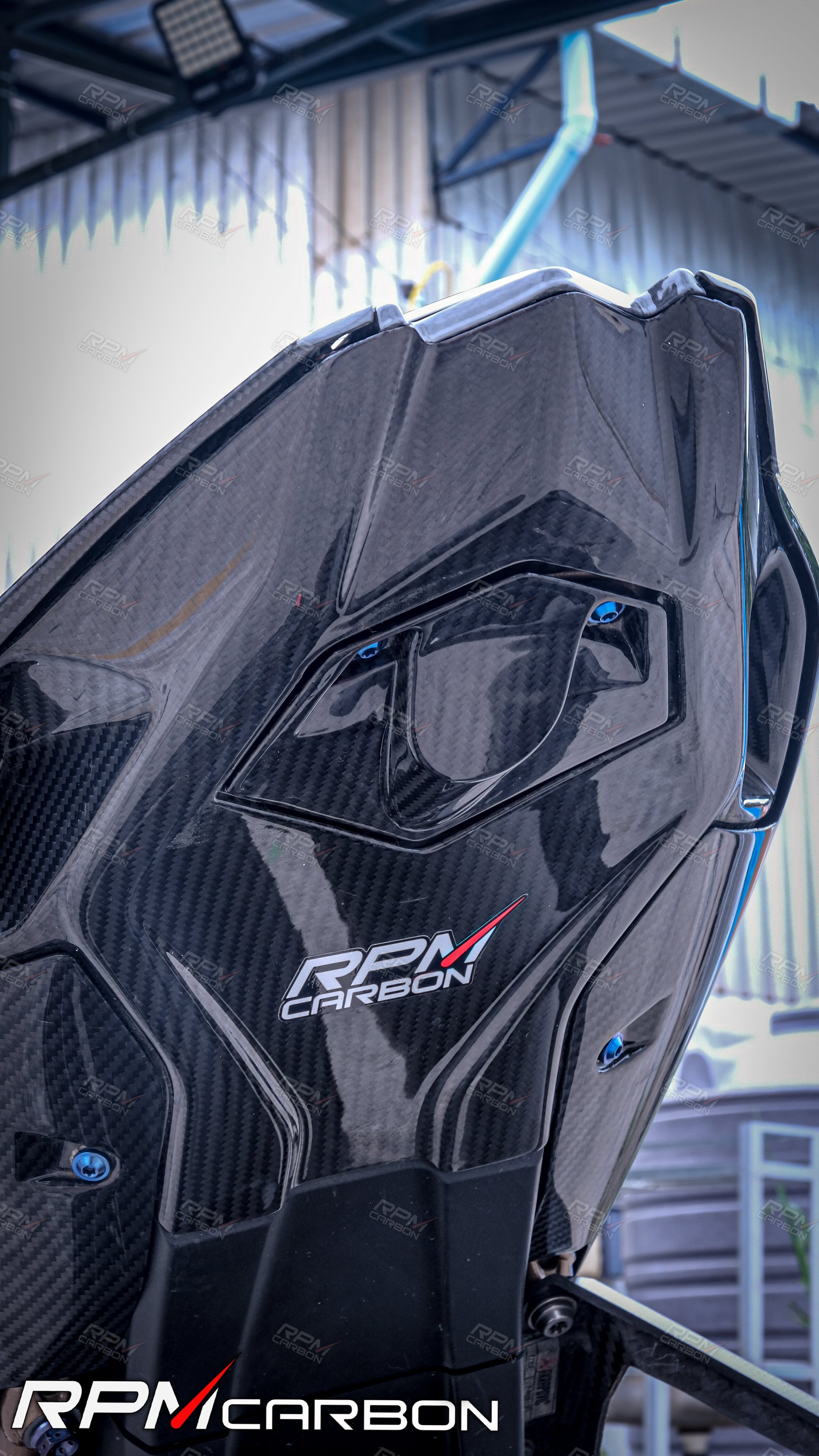BMW S1000RR S1000R M1000R S1000R Carbon Fiber Undertail Cover Fender Eliminator