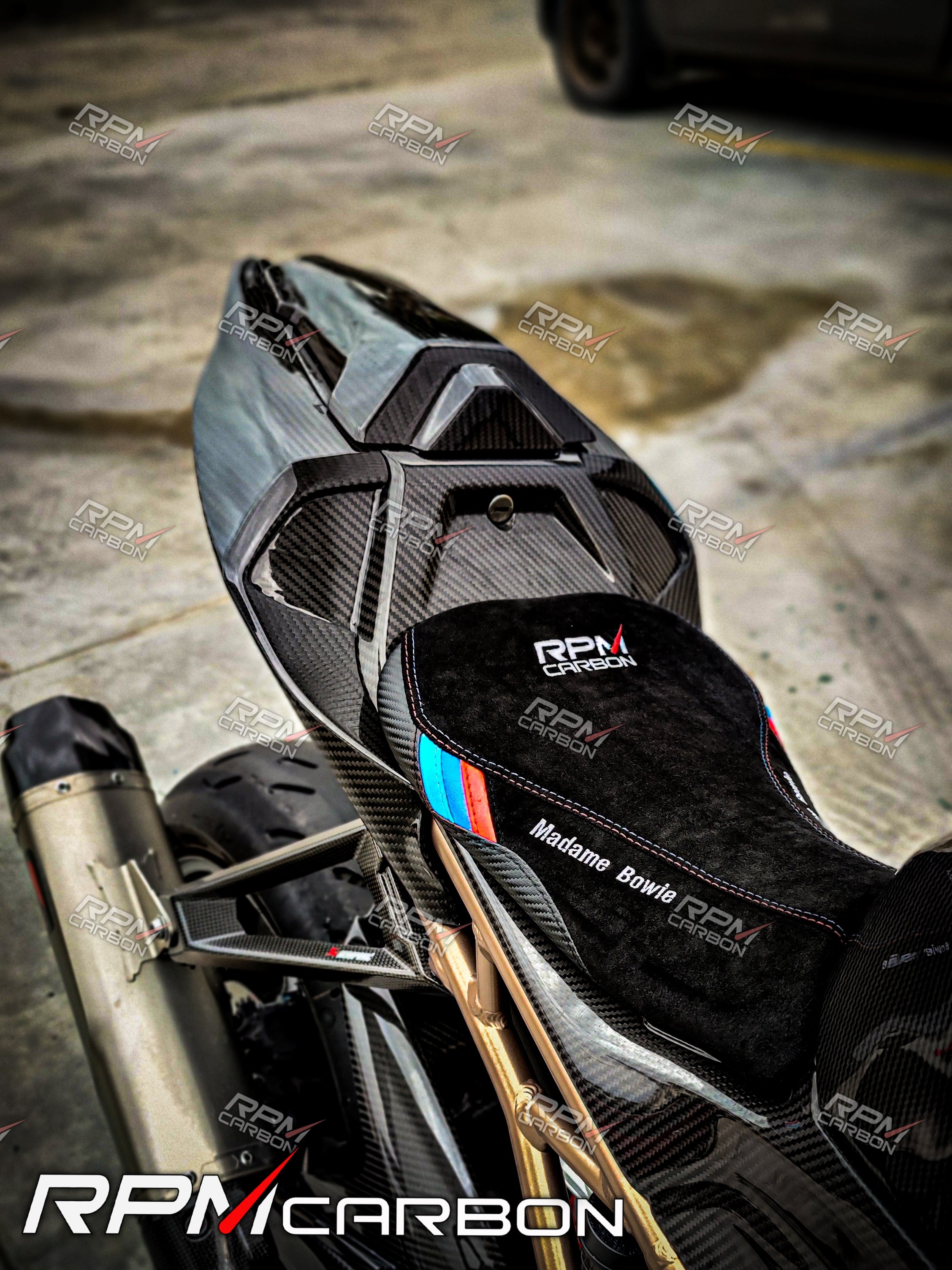 BMW S1000RR Carbon Fiber Rear Seat Cover Cowl