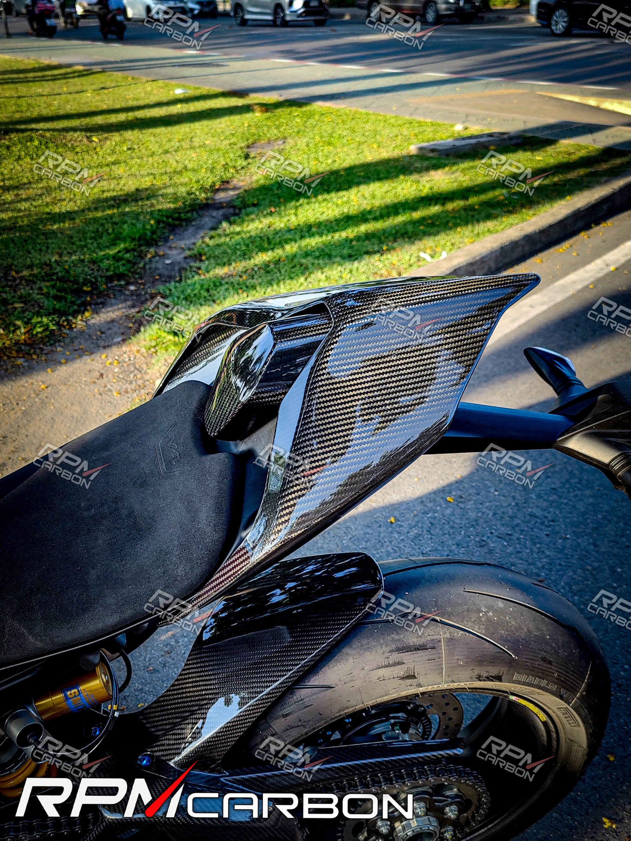 Ducati Panigale/Streetfighter V4 V2 Carbon Fiber Tail Rear Fairing Cowl