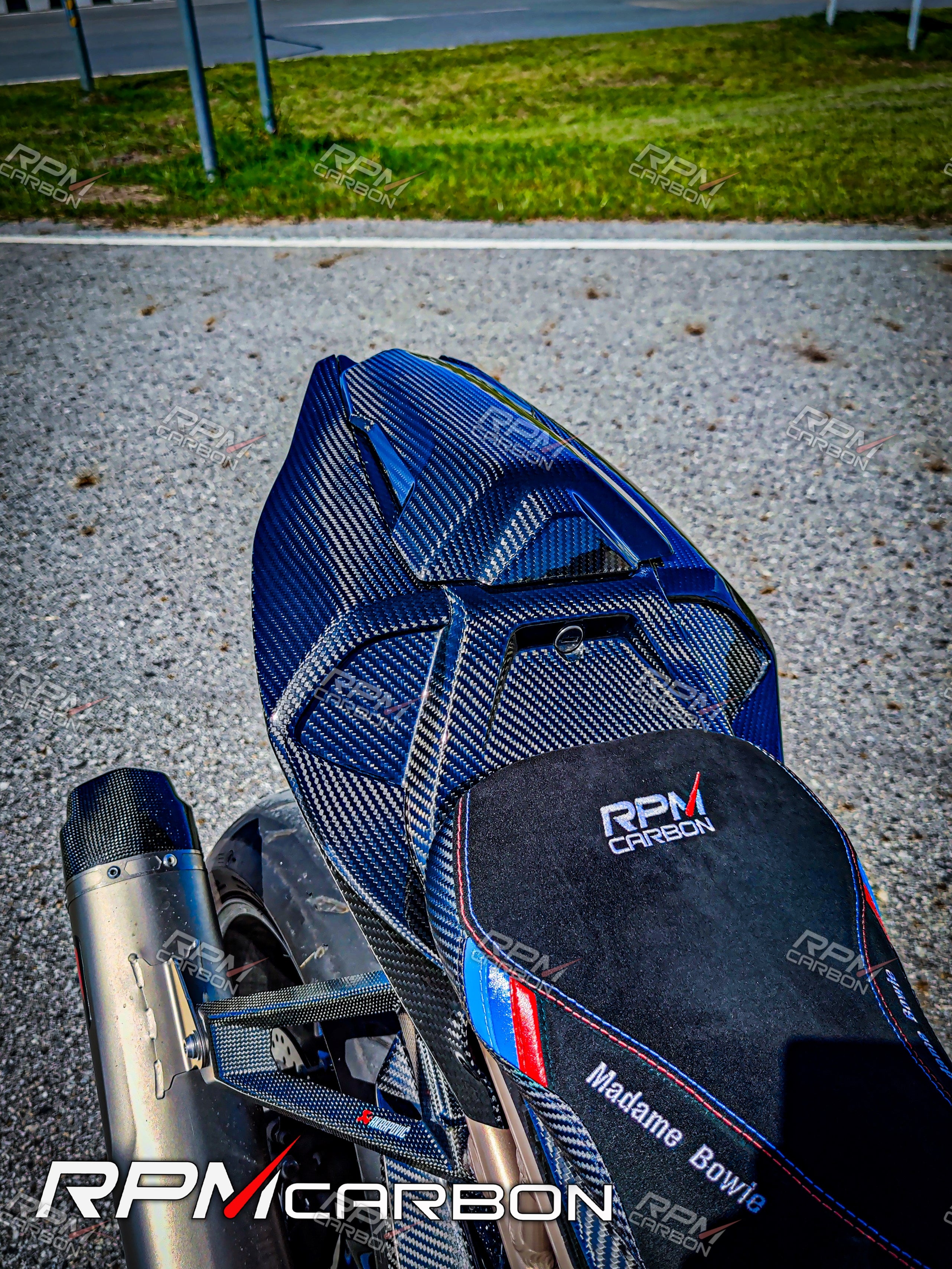 BMW S1000RR 2020 Carbon Fiber Tail Side Fairings Panels Cowls