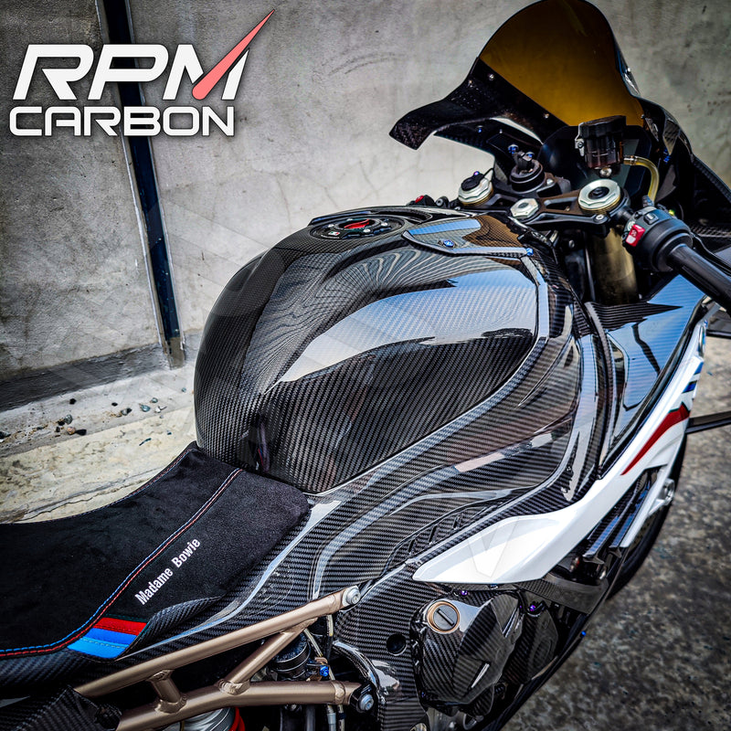 BMW S1000RR S1000R Carbon Fiber Full Tank Cover Protector