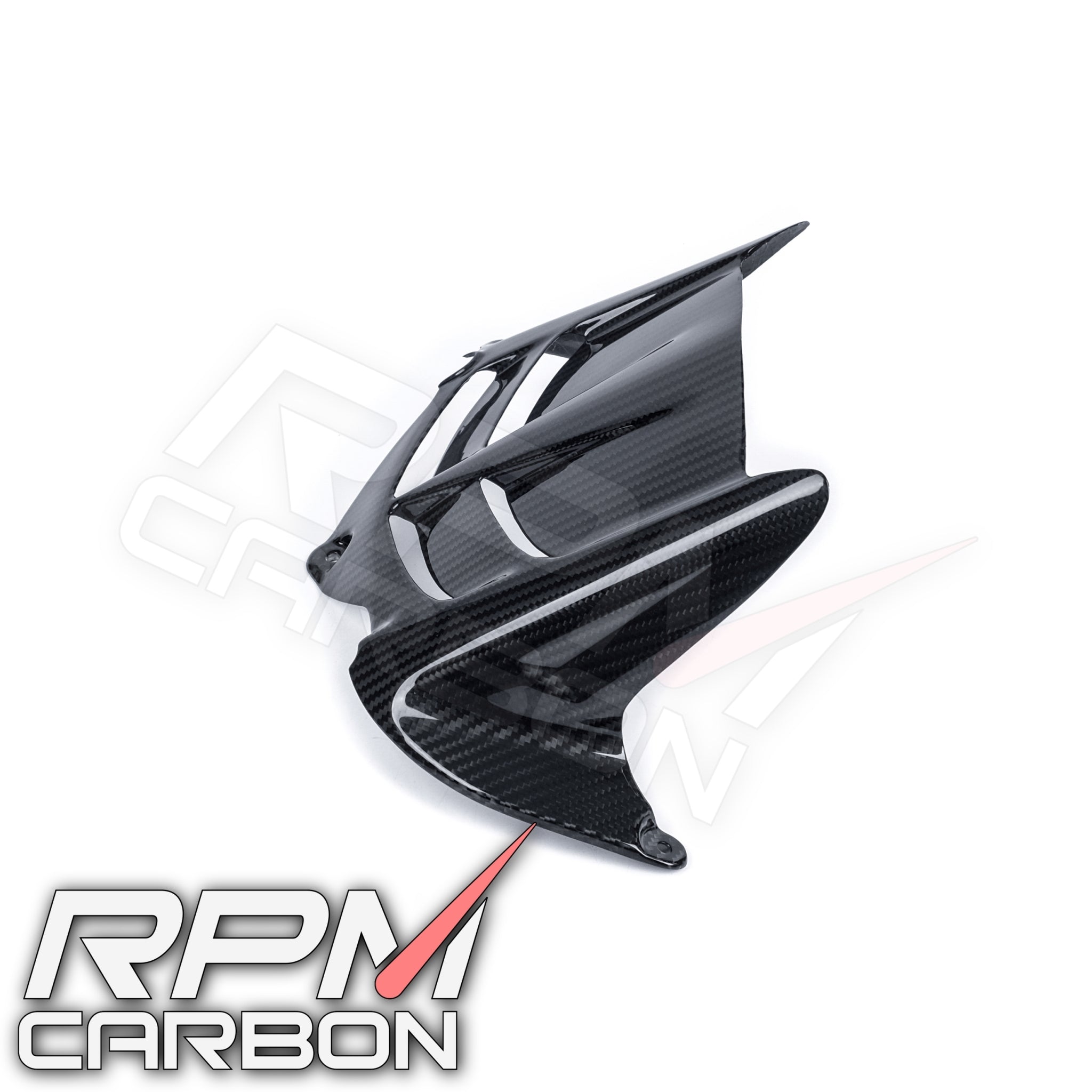 YZFR6 フォージドカーボンのリアフェンダー Kawasaki ZX-6R Carbon Fiber Rear Fender Hugger Mudguard