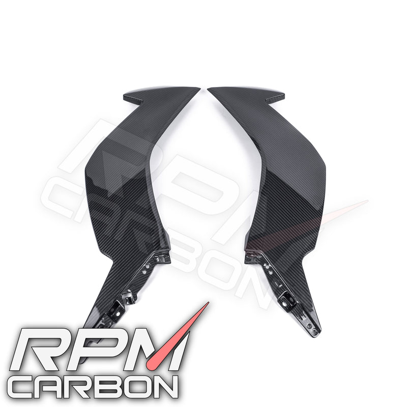 Kawasaki ZX-6R Carbon Upper Side Fairings