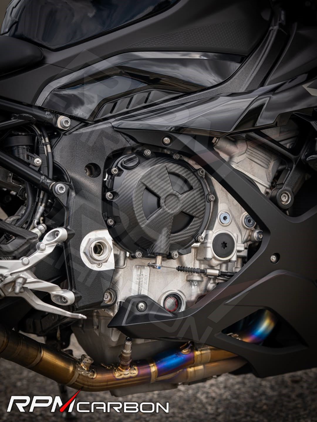 BMW S1000RR S1000XR Engine Carbon Fiber Clutch Cover