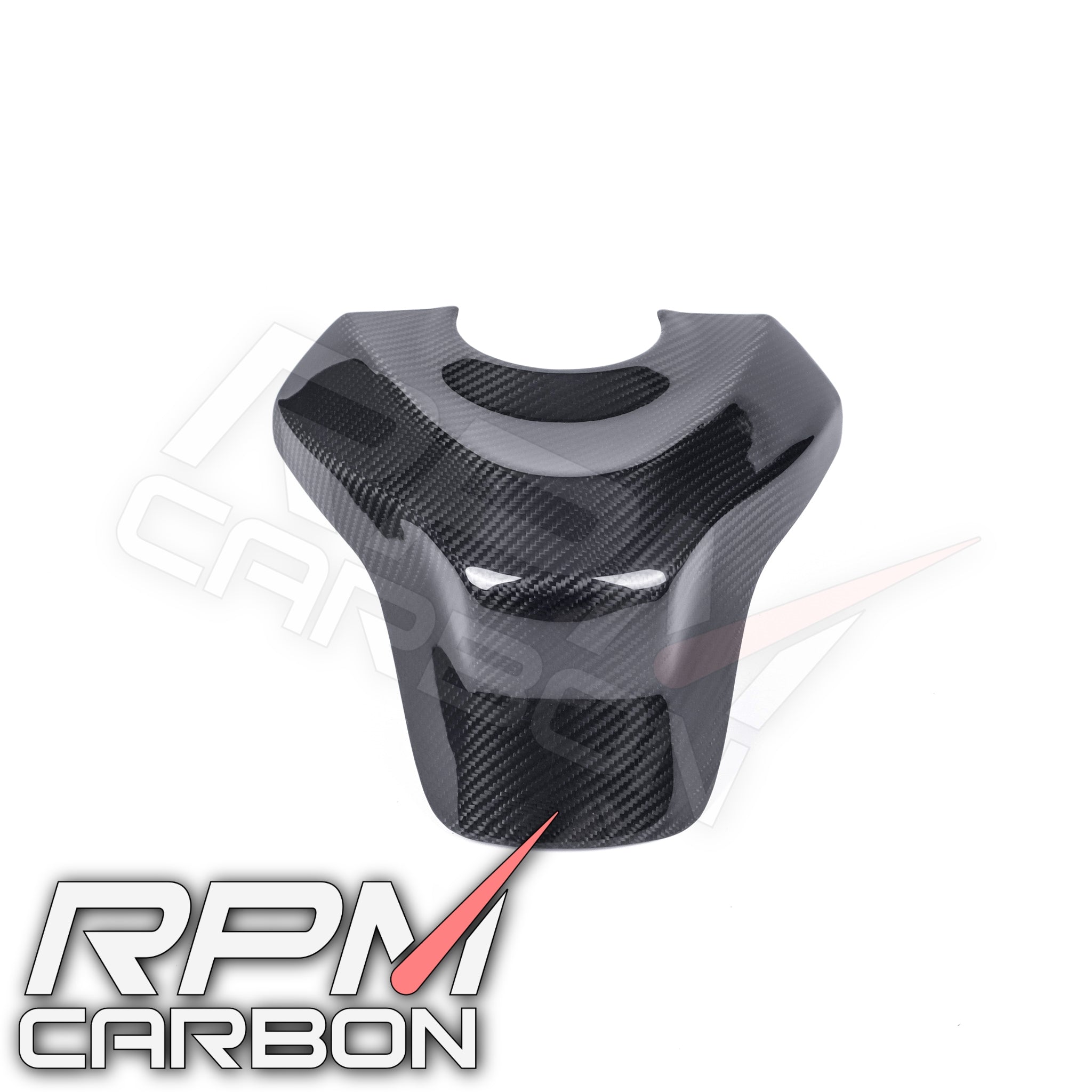 Kawasaki ZX-6R Carbon Fiber Tank Extender Pad