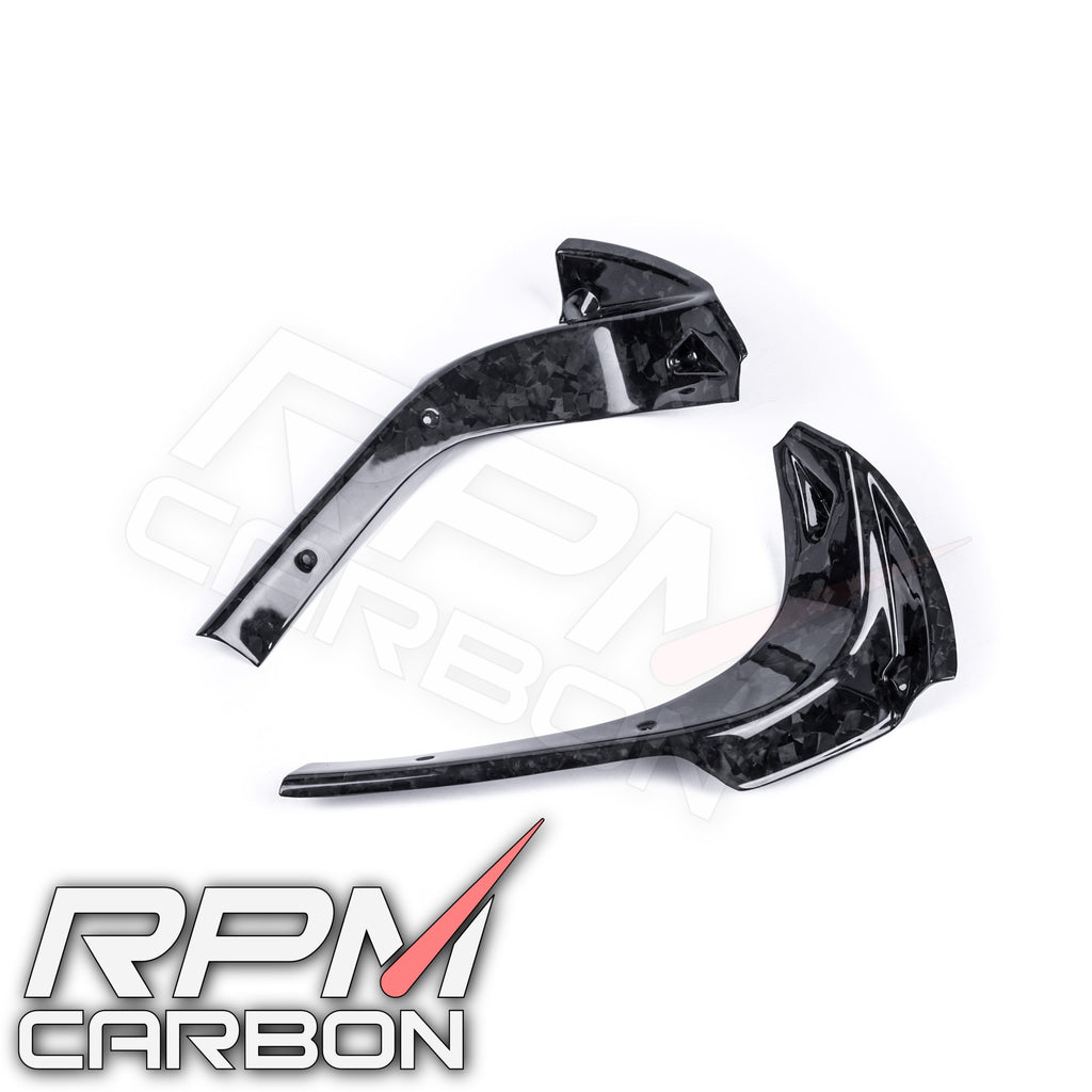 Carbon Fiber Dashboard Console Side Decorative Trim For 4Runner 2014-2020