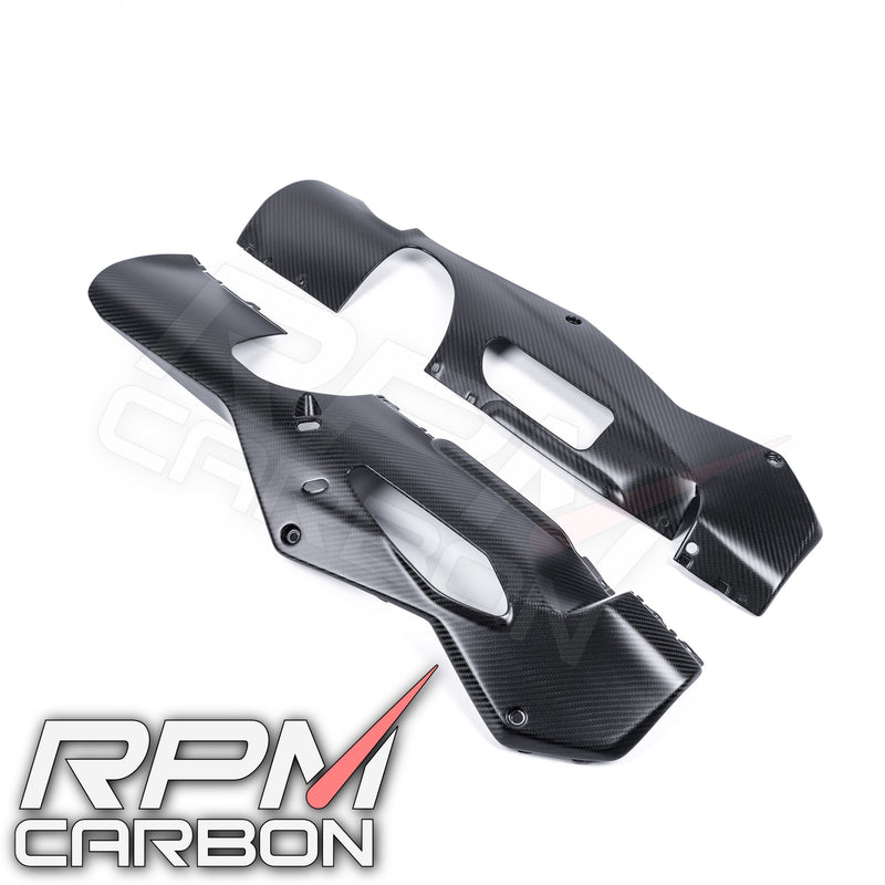 Aprilia RSV4 Carbon Belly Pan Fiber Lower Side Fairings