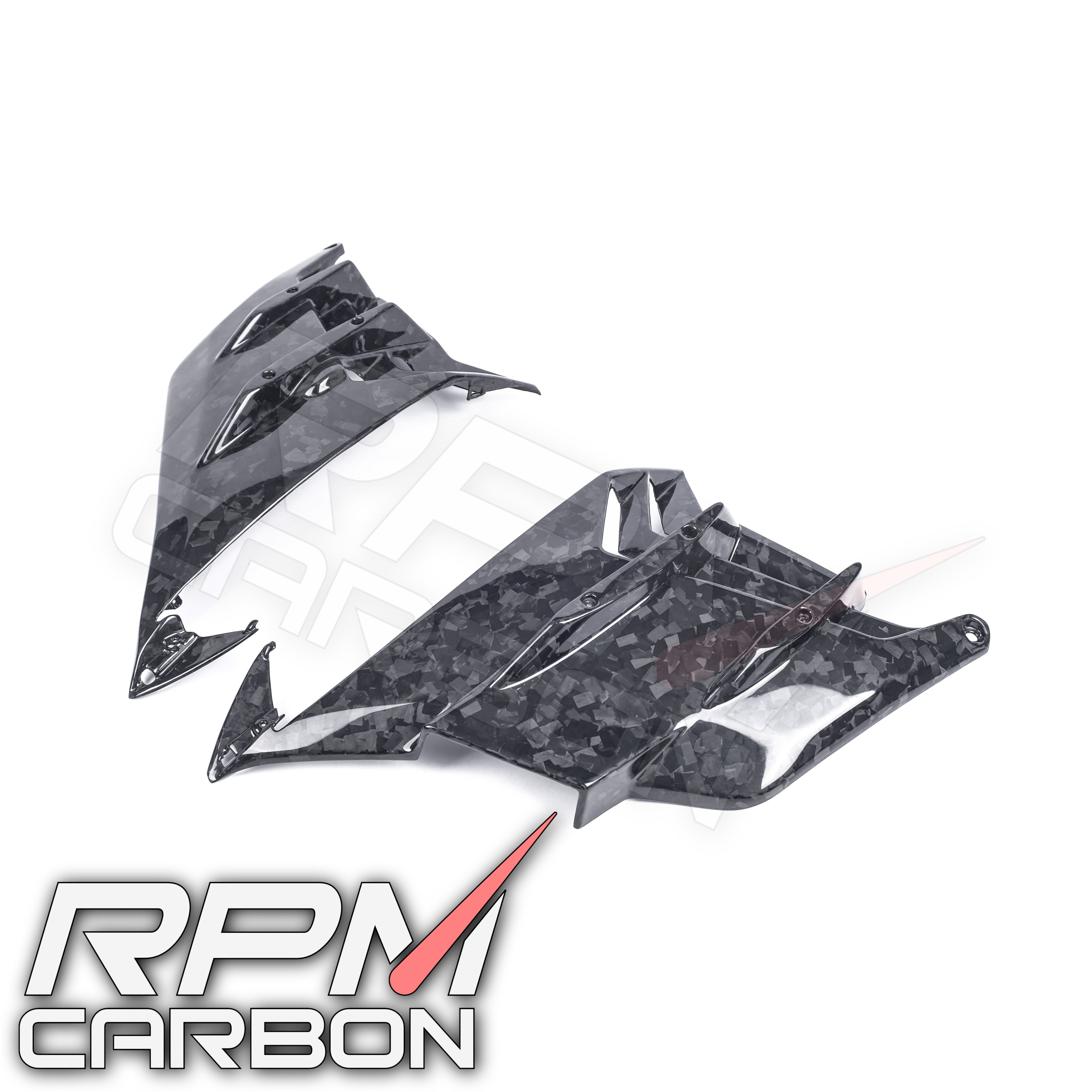 Aprilia Tuono V4 Carbon Fiber Inner Side Fairings