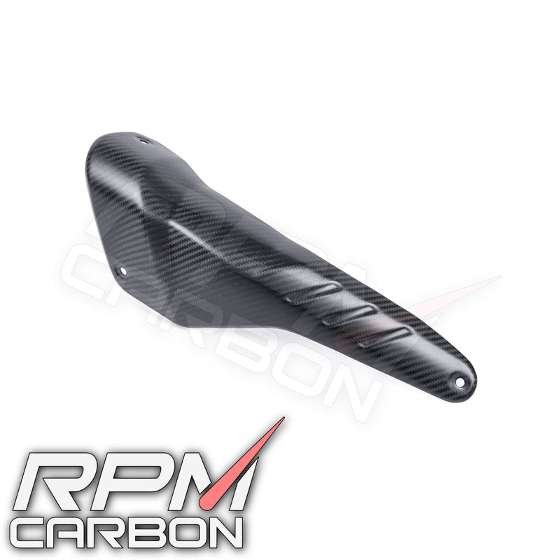 Aprilia RSV4 / TuonoV4 Carbon Fiber Exhaust Shield Cover