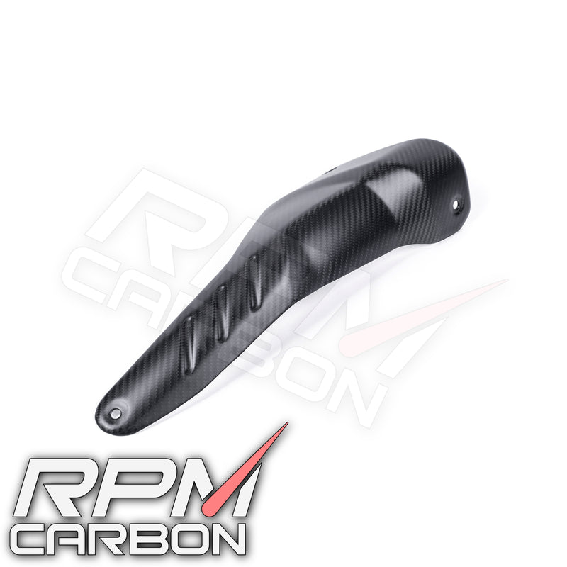 Aprilia RSV4 / TuonoV4 Carbon Fiber Exhaust Shield Cover