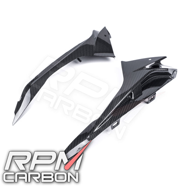 BMW S1000RR Carbon Fiber Upper Side Fairings Cowls