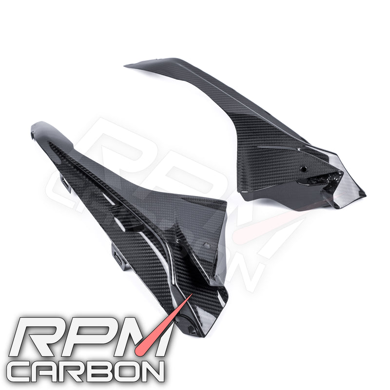 BMW S1000RR Carbon Fiber Upper Side Fairings Cowls