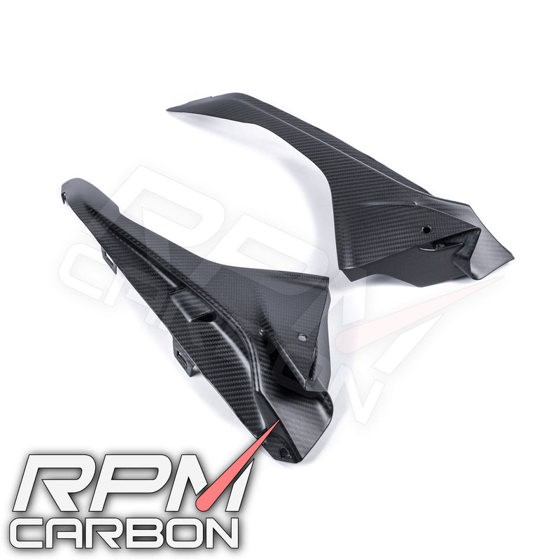 BMW S1000RR Carbon Fiber Upper Side Fairings Cowls