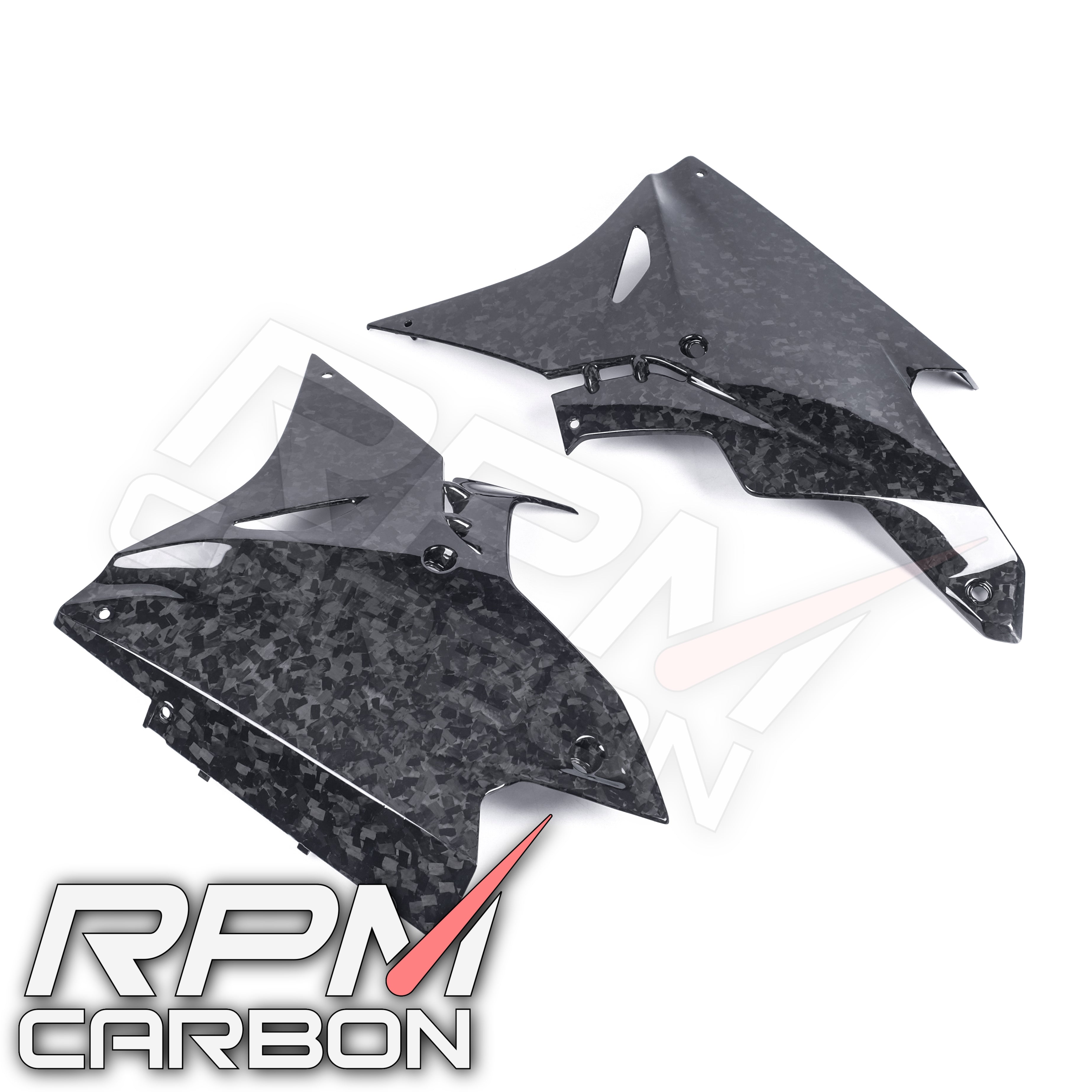 BMW S1000RR Carbon Fiber Lower Side Fairings