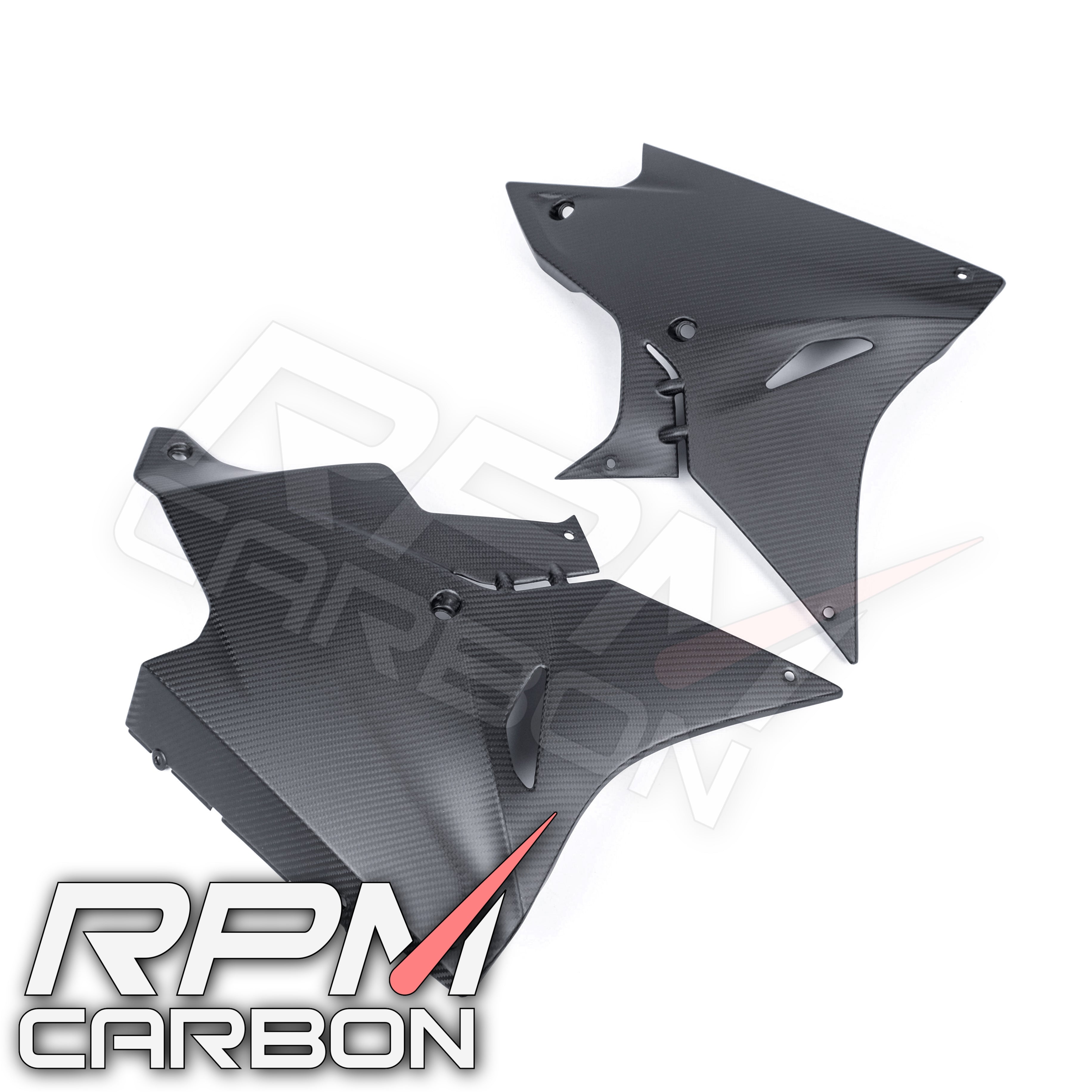 BMW S1000RR Carbon Fiber Lower Side Fairings