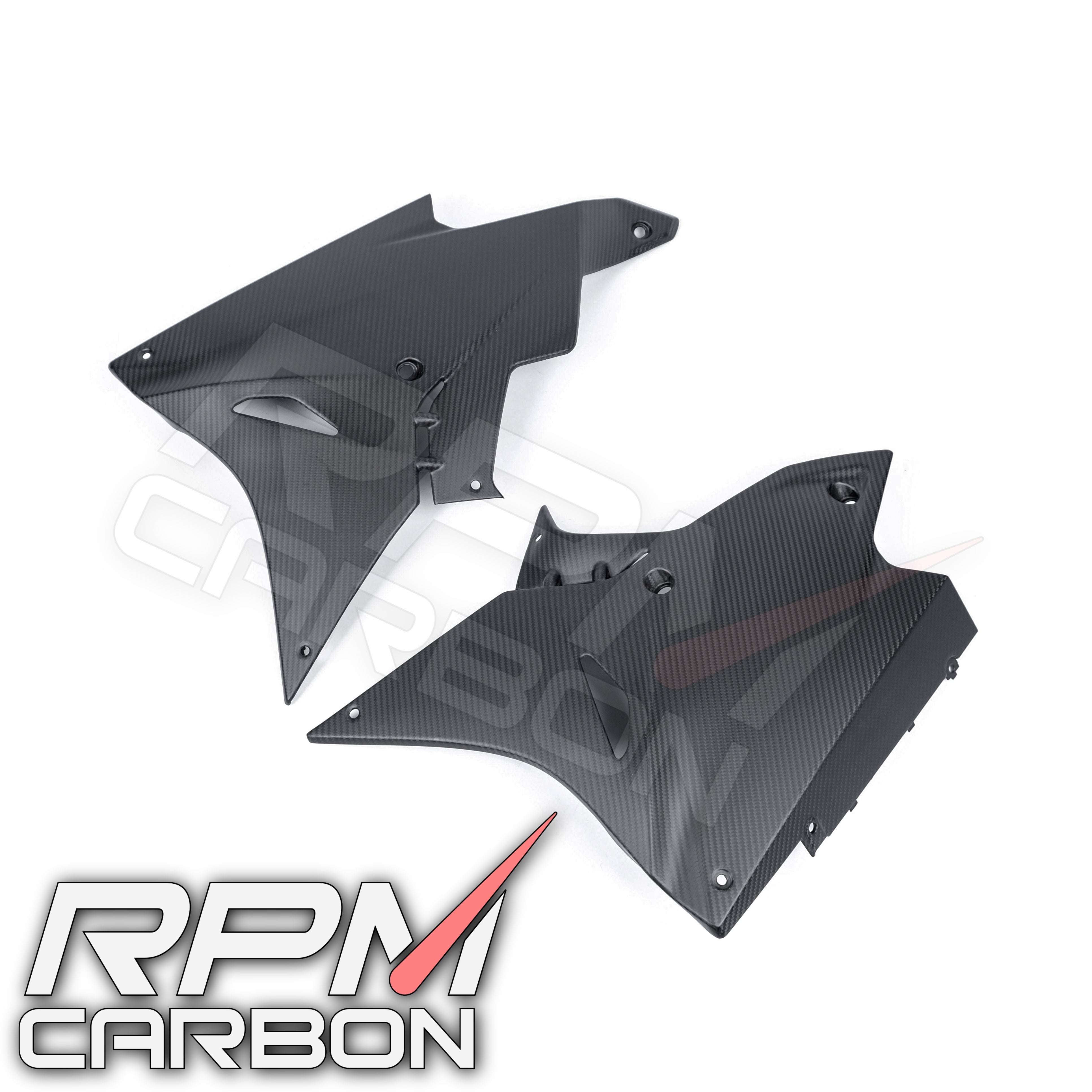 BMW S1000RR Carbon Fiber Lower Side Fairings