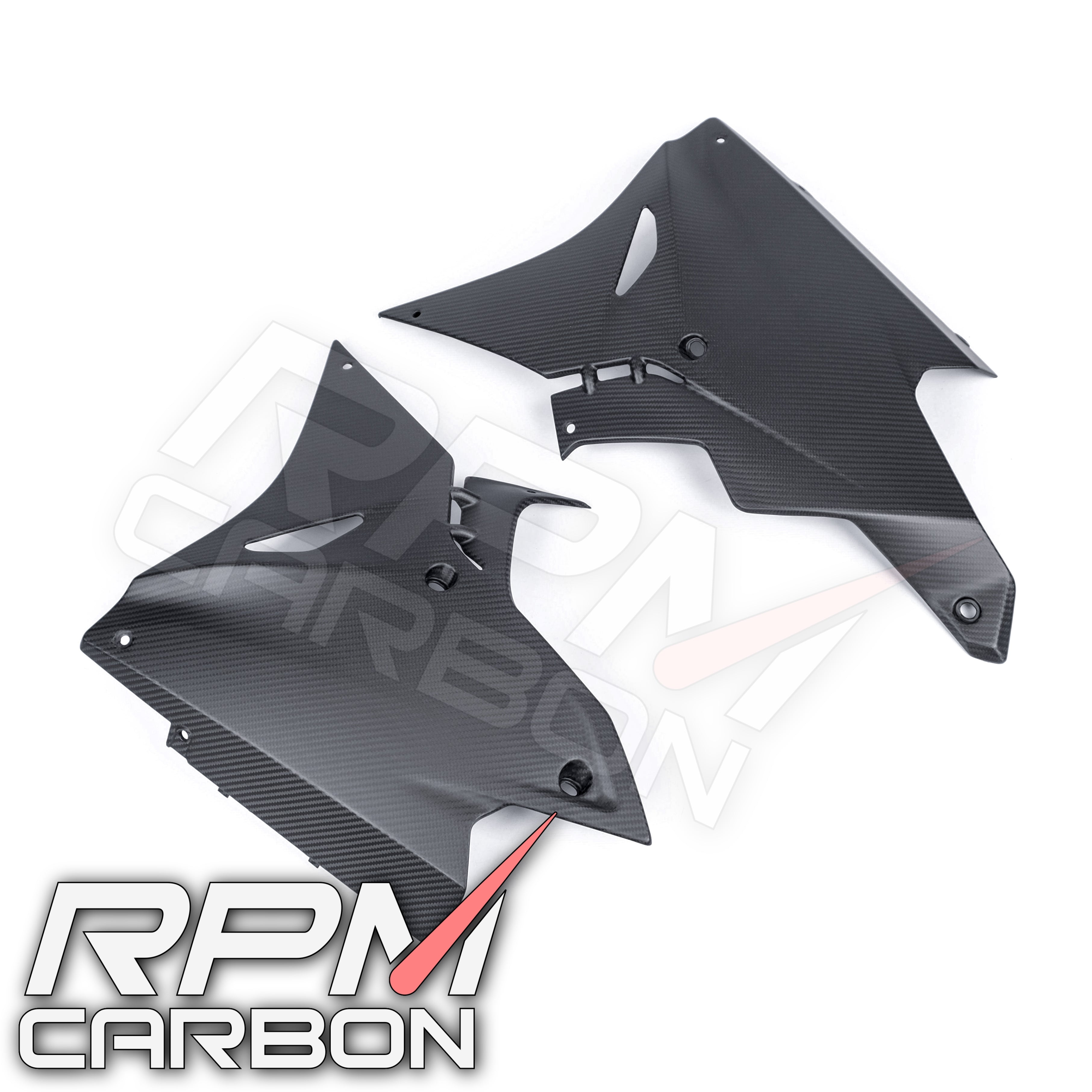 BMW S1000RR Carbon Fiber Lower Side Fairings