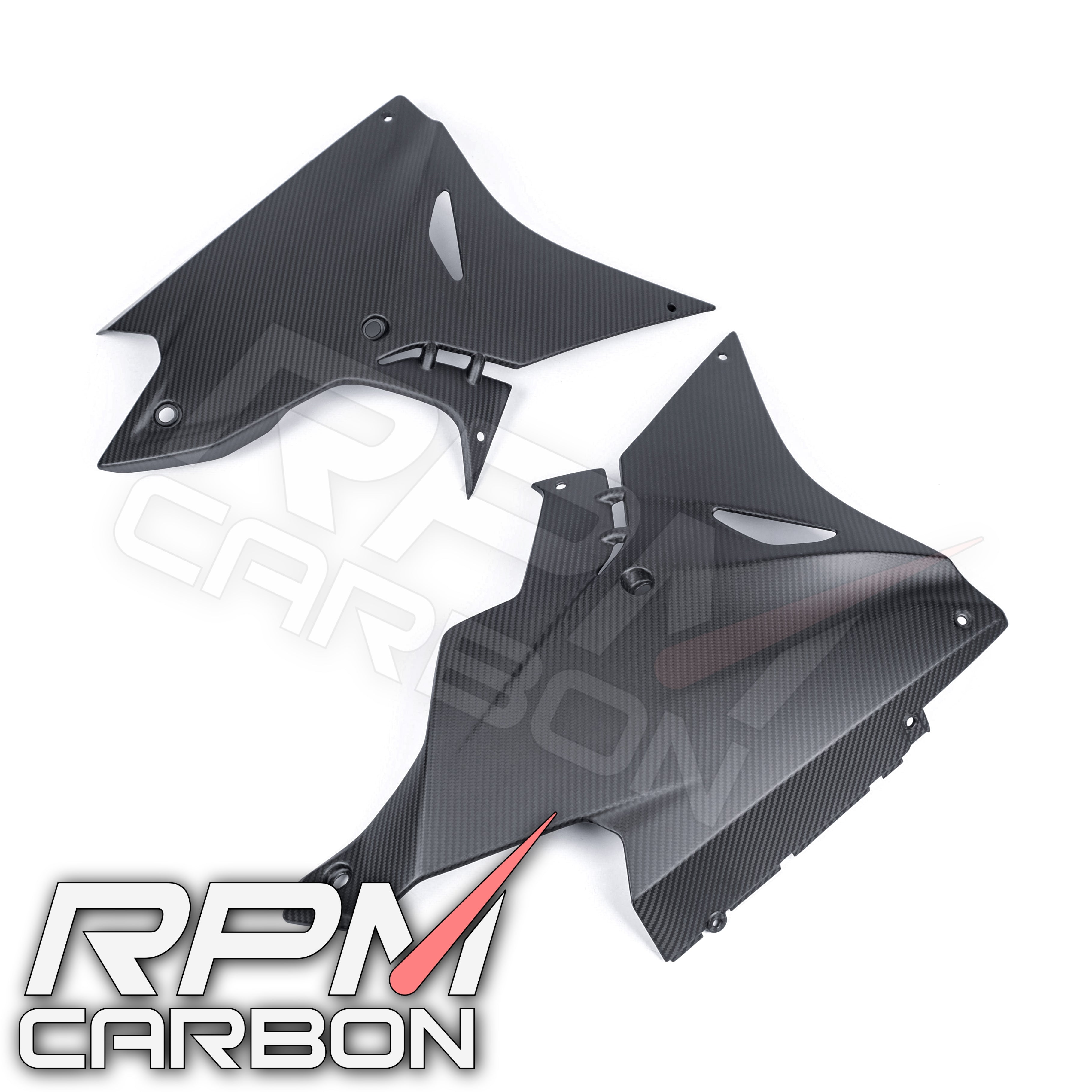 BMW S1000RR Carbon Fiber Lower Side Fairings