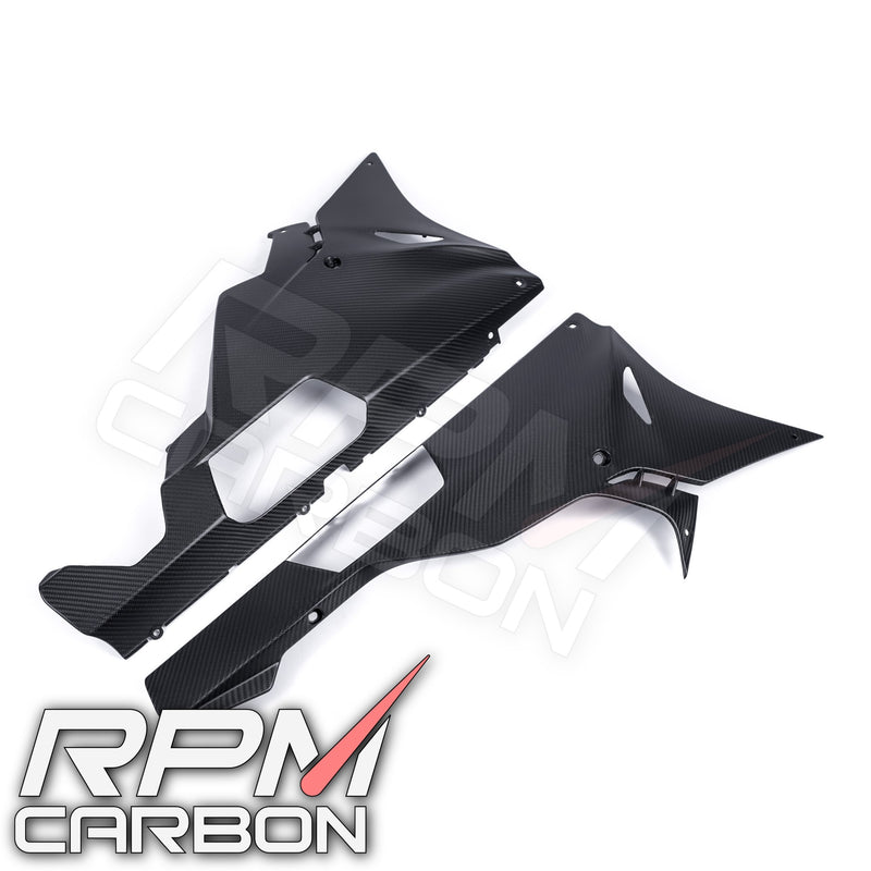 BMW S1000RR (2015-2016) Carbon Fiber Belly Pan Lower Side Fairings