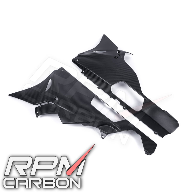 BMW S1000RR (2015-2016) Carbon Fiber Belly Pan Lower Side Fairings