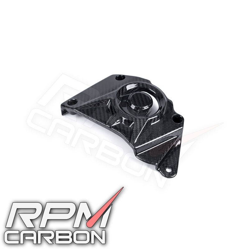 Bestem Carbon Fiber Sprocket Cover For BMW S1000RR 2015-2019 - Glossy Twill Weave