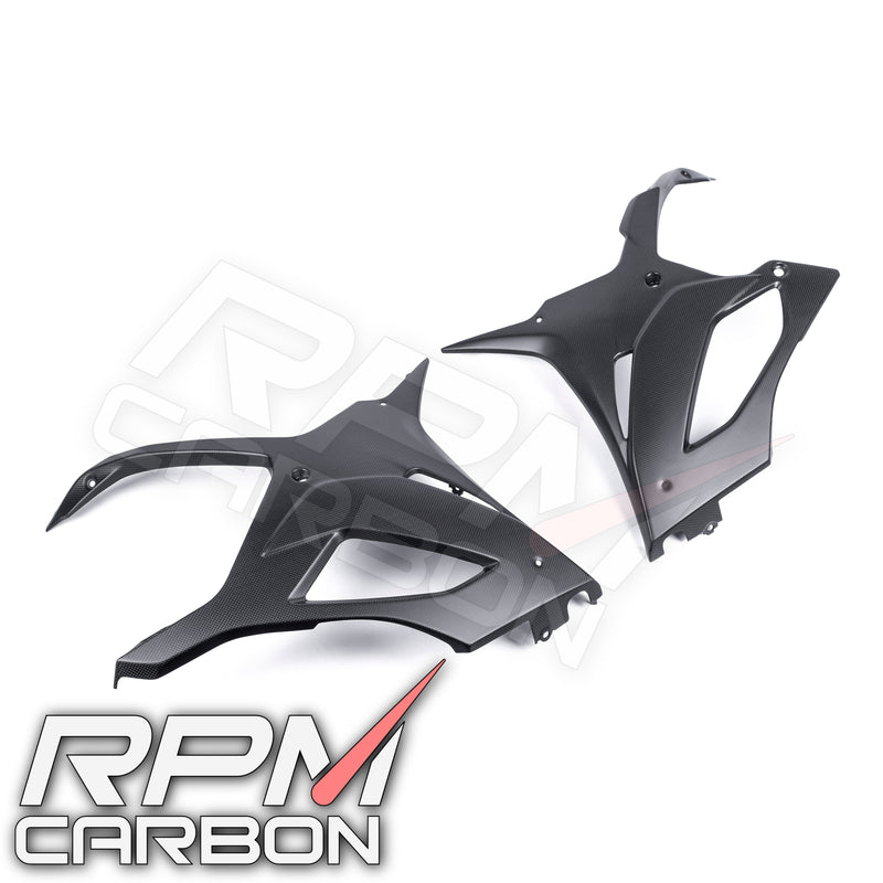 BMW S1000RR Carbon Fiber Lower Side Fairings