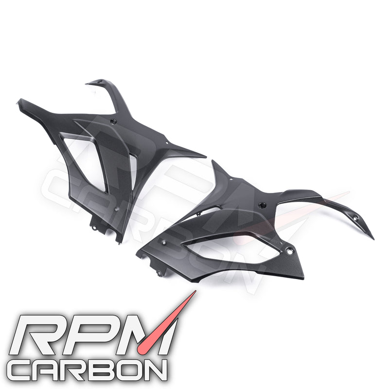 BMW S1000RR Carbon Fiber Lower Side Fairings