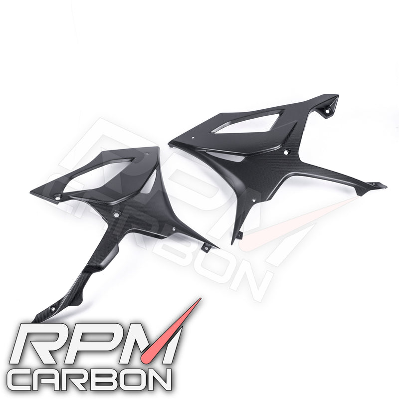 BMW S1000RR Carbon Fiber Lower Side Fairings