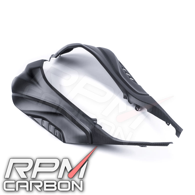 BMW S1000RR S1000R Carbon Fiber Tank Side Panels (Fully Enclosed)