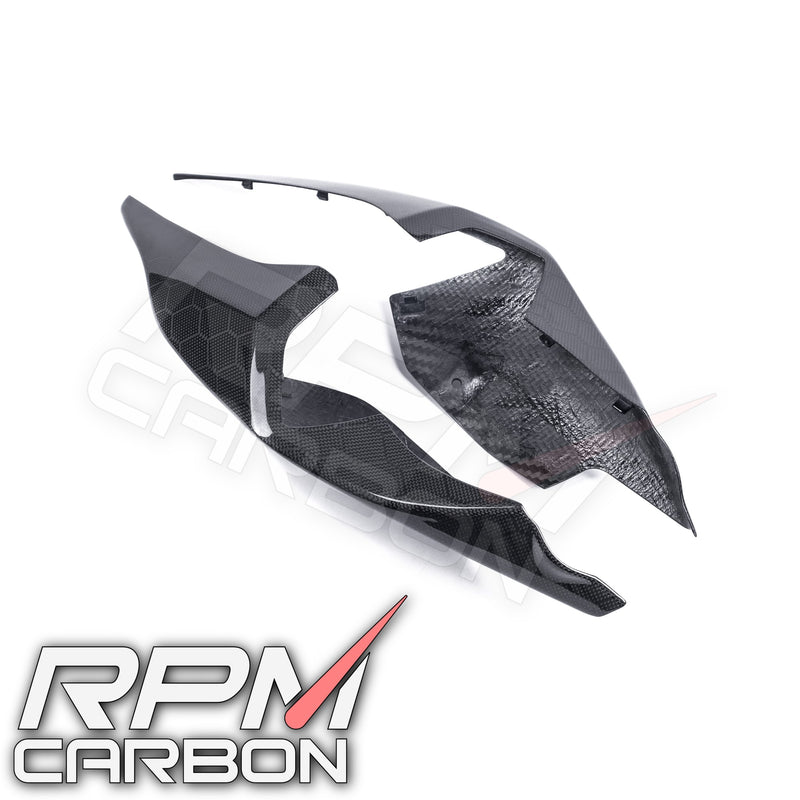 BMW S1000RR Carbon Fiber Tail Side Fairings Panels Cowl