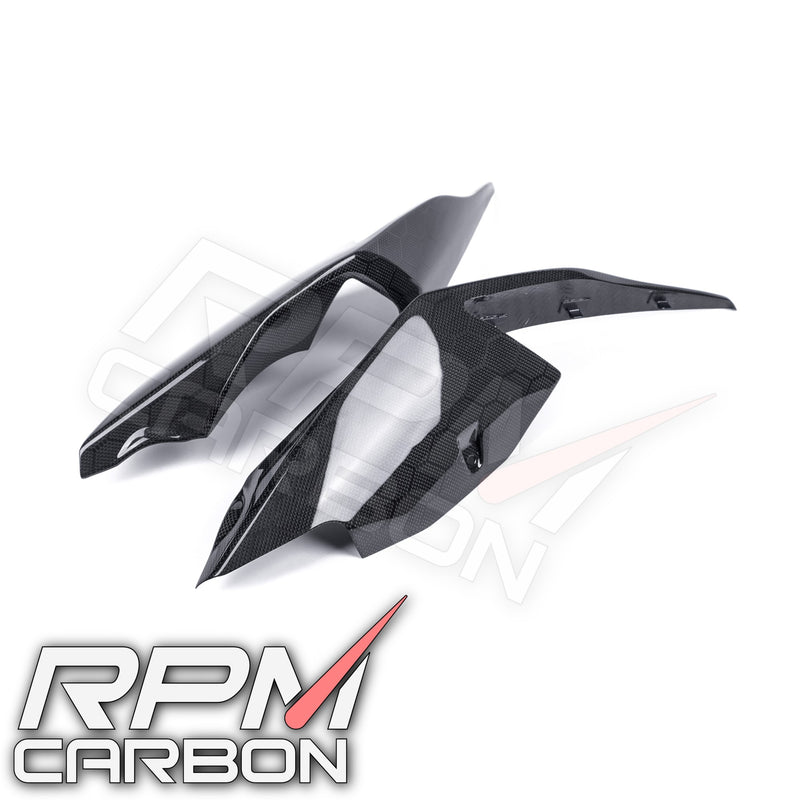 BMW S1000RR Carbon Fiber Tail Side Fairings Panels Cowl