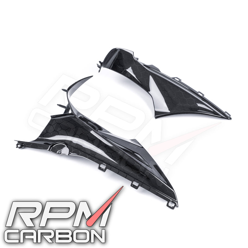 BMW S1000RR Carbon Fiber Dash Board Upper Side Fairings