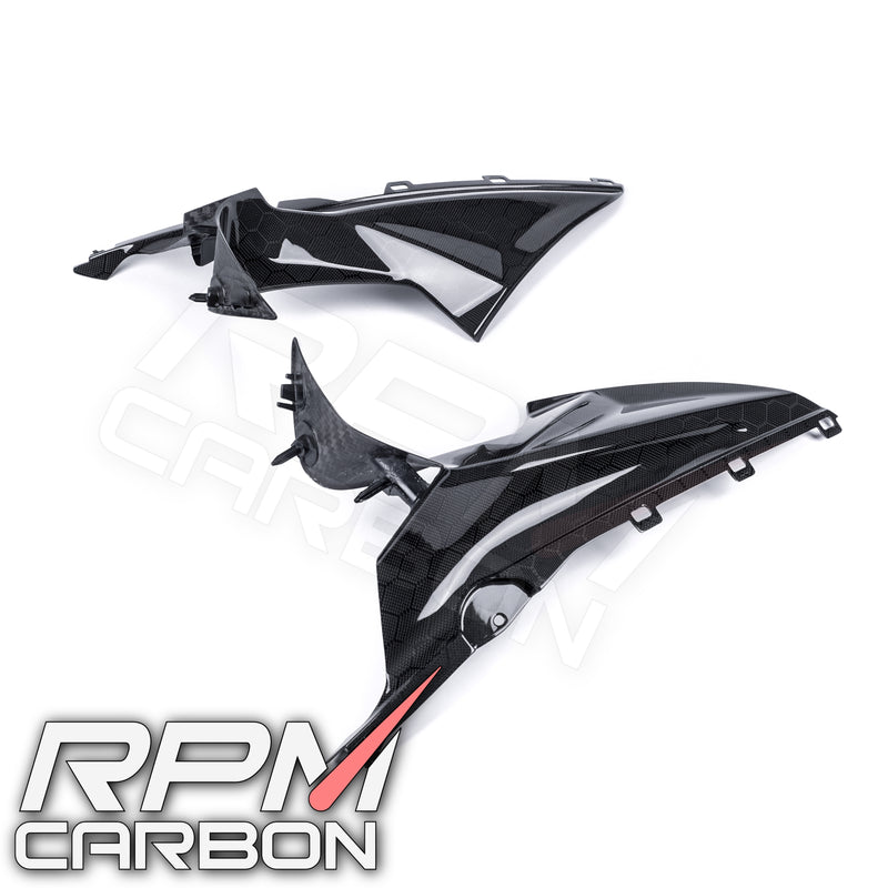 BMW S1000RR Carbon Fiber Dash Board Upper Side Fairings