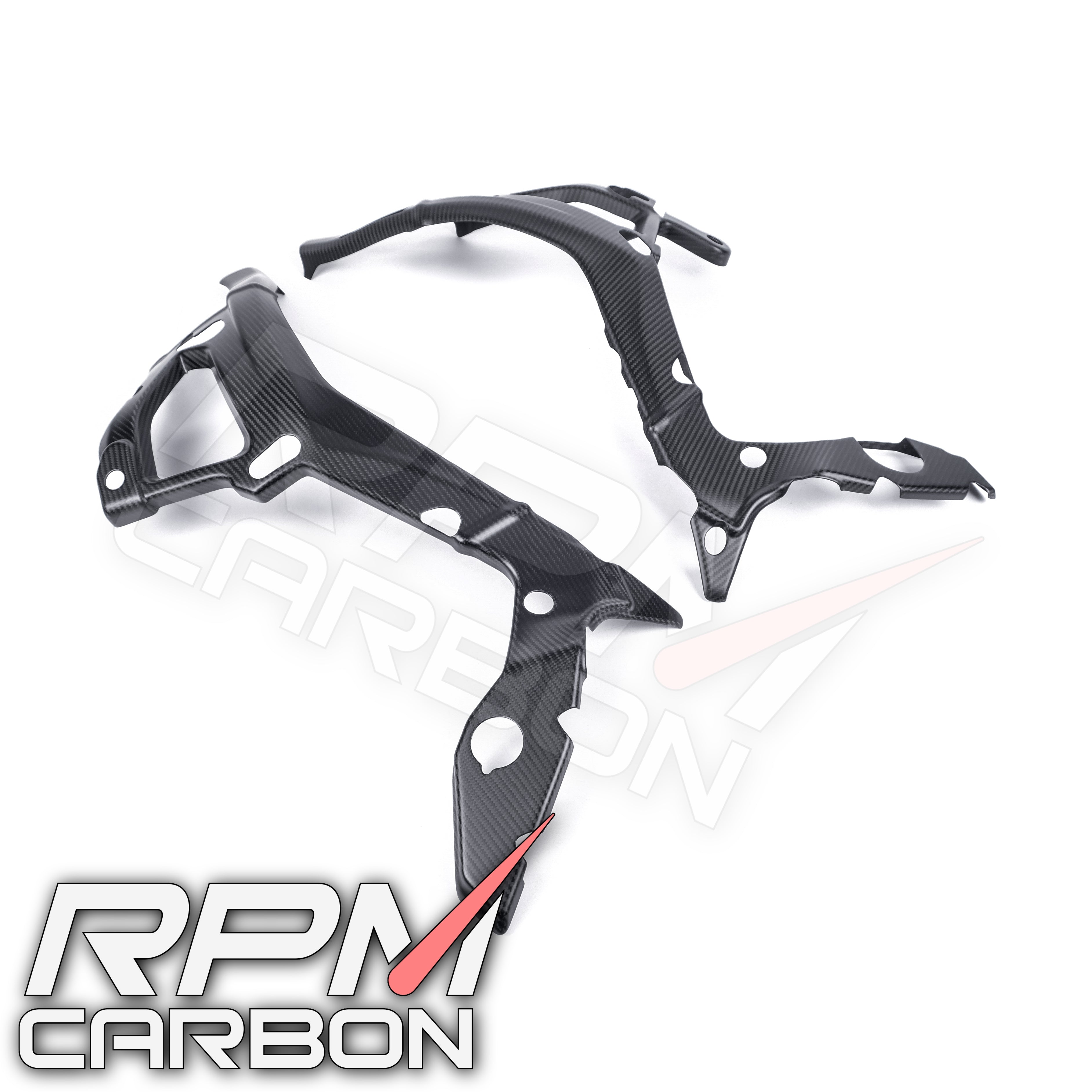 BMW S1000RR S1000R Carbon Fiber Frame Covers Protectors