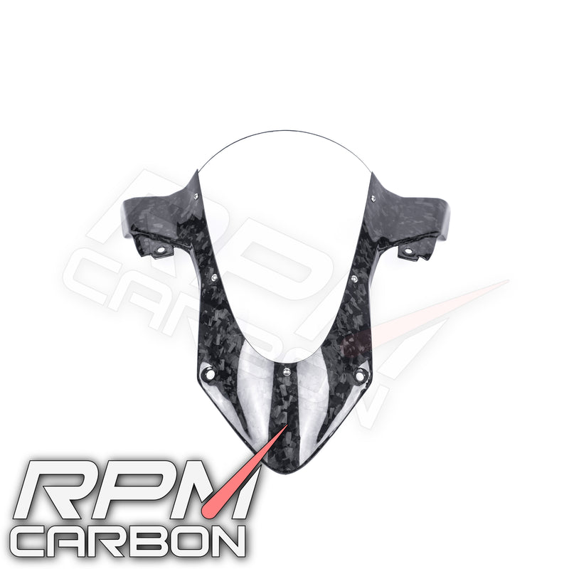 BMW S1000RR Windshield Carbon - Clear Glass (See Description)