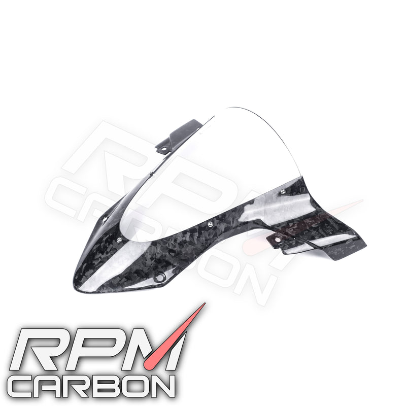 BMW S1000RR Windshield Carbon - Clear Glass (See Description)