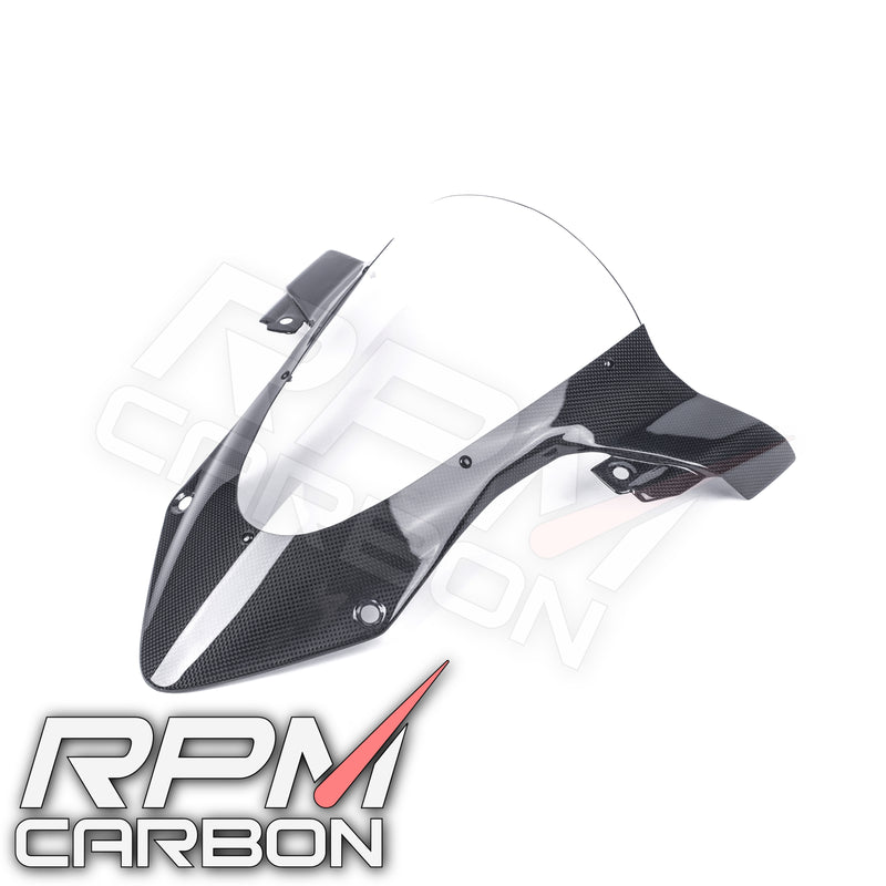 BMW S1000RR Windshield Carbon - Clear Glass (See Description)