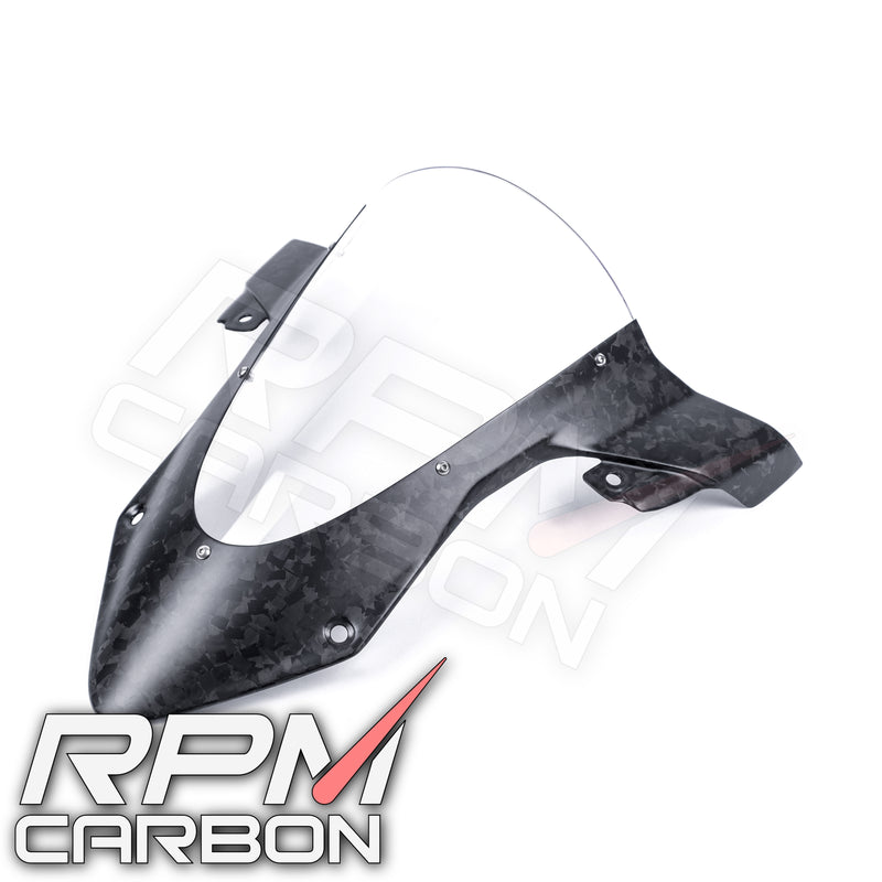 BMW S1000RR Windshield Carbon - Clear Glass (See Description)