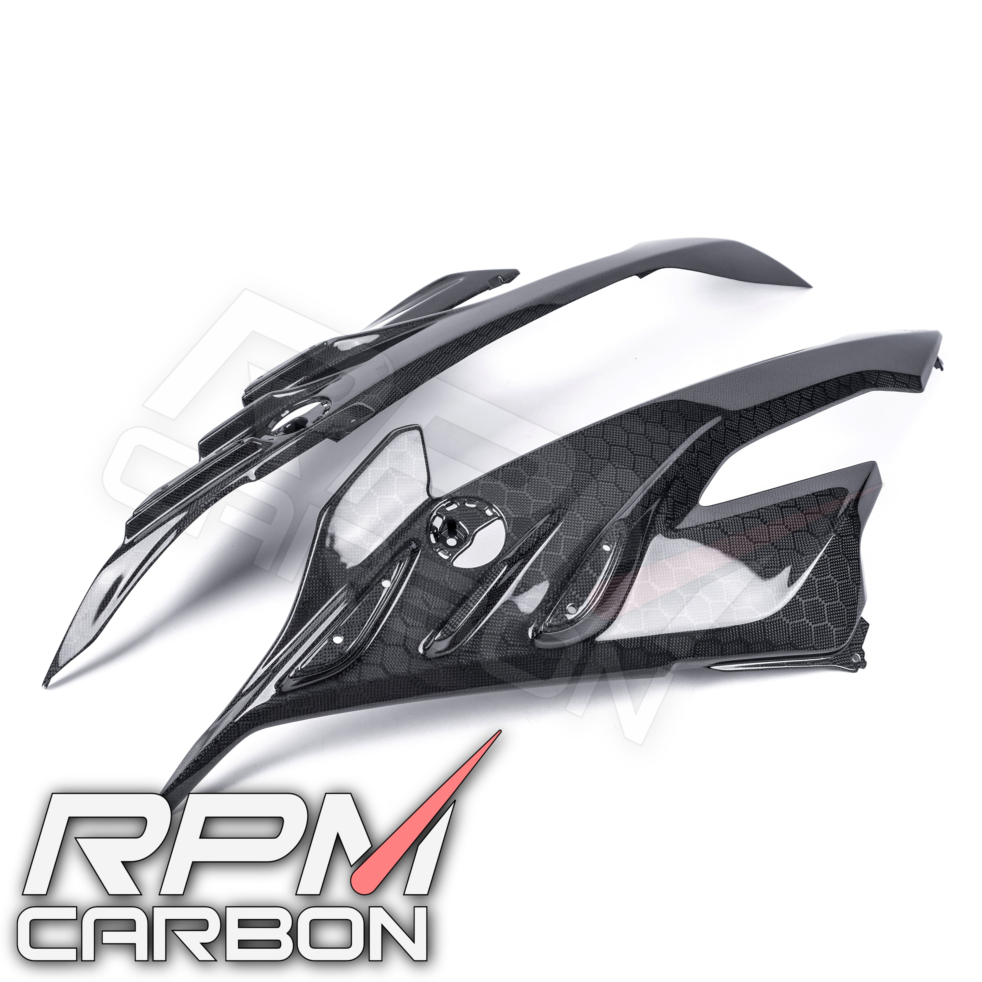 BMW S1000RR Carbon Fiber Side Fairings Cowls