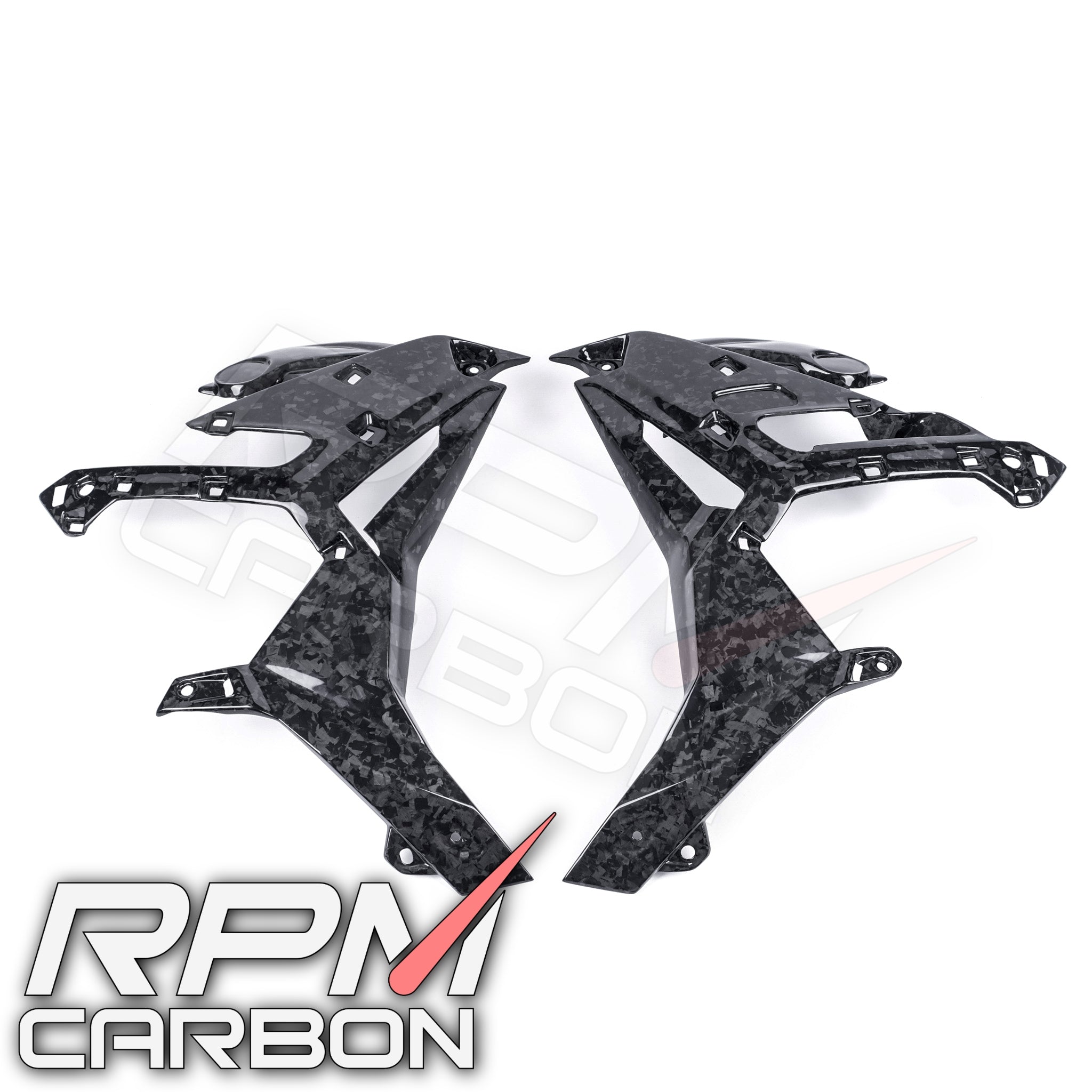BMW S1000R Carbon Fiber Inner Side Fairings (Read Description)