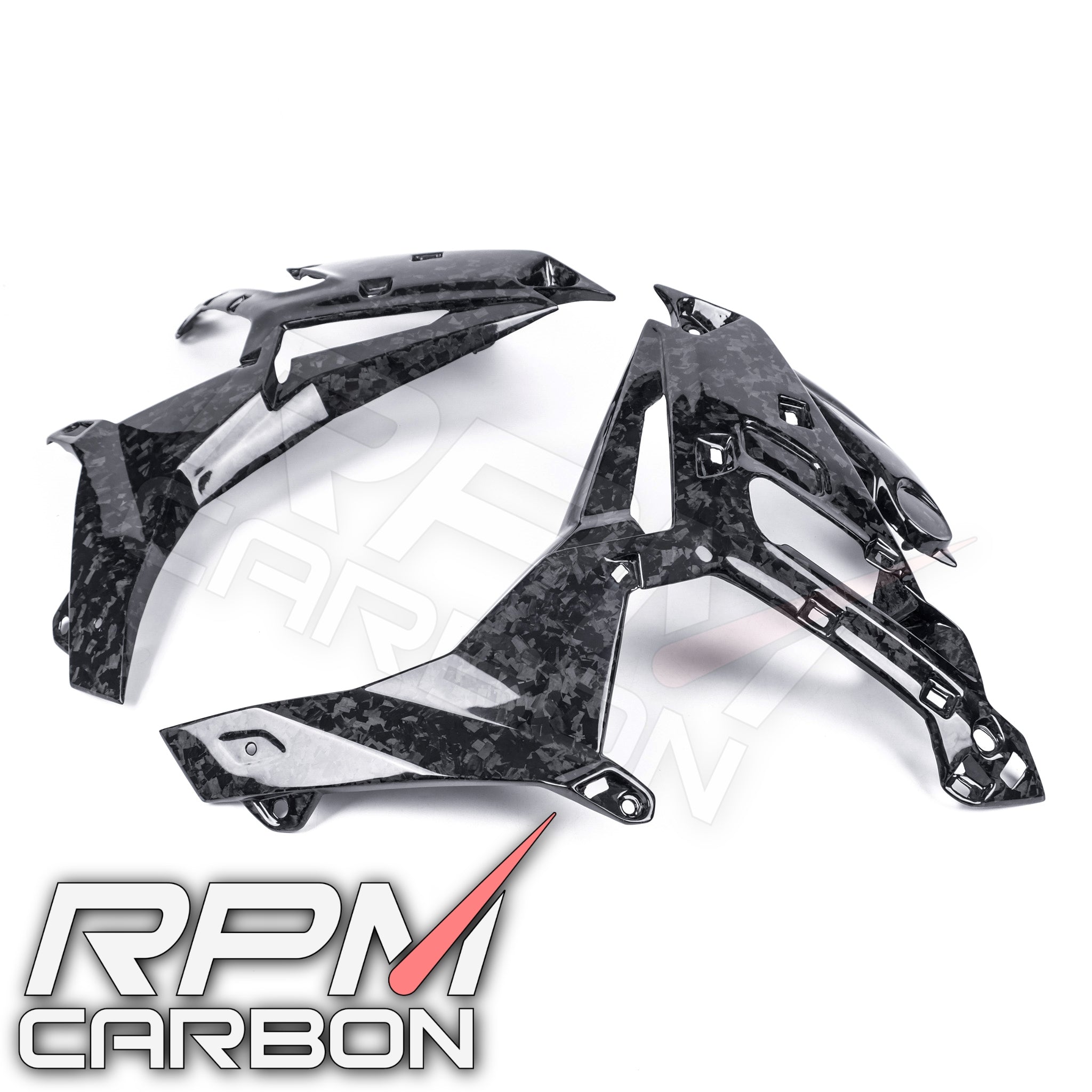 BMW S1000R Carbon Fiber Inner Side Fairings (Read Description)