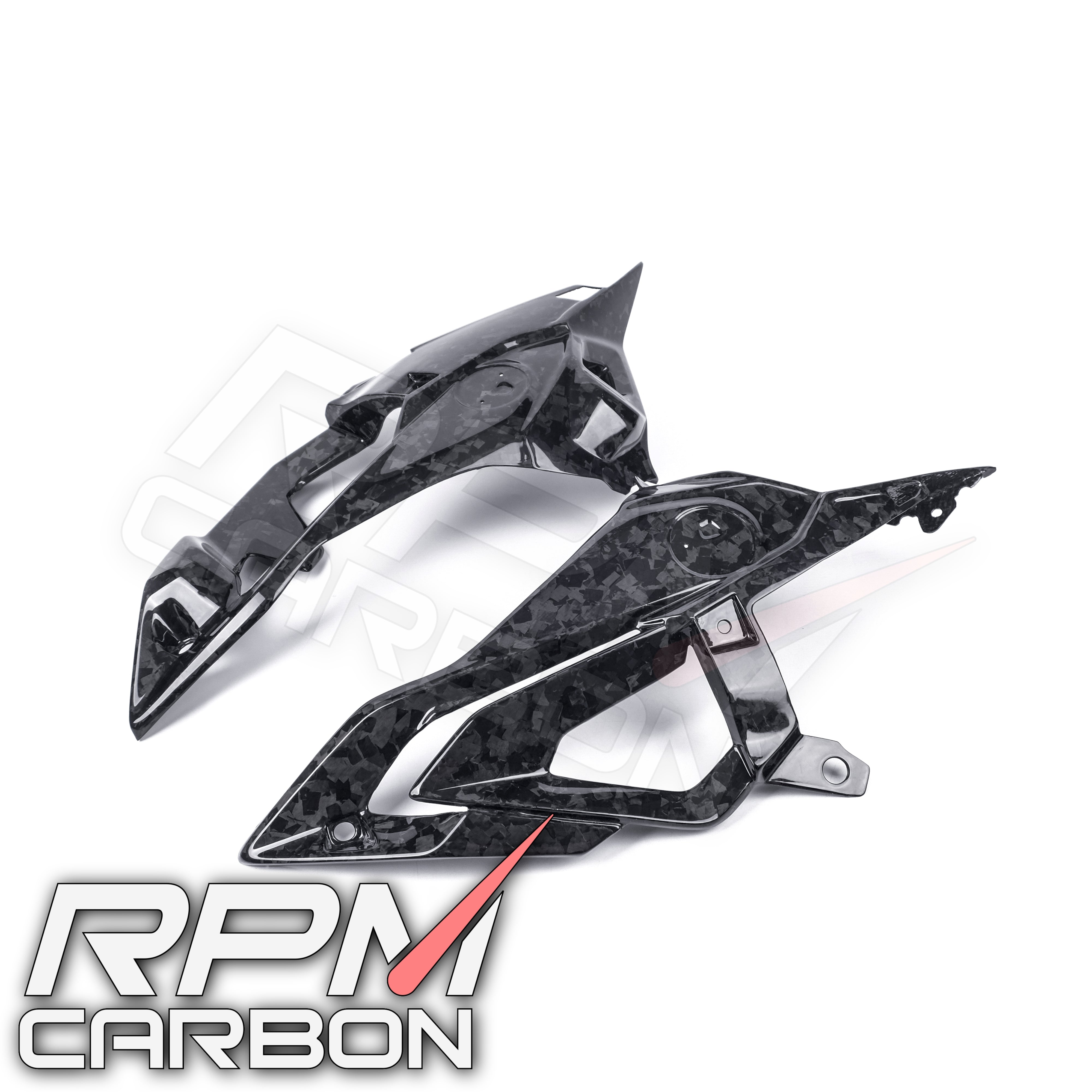 BMW S1000R Carbon Fiber Upper Side Fairings