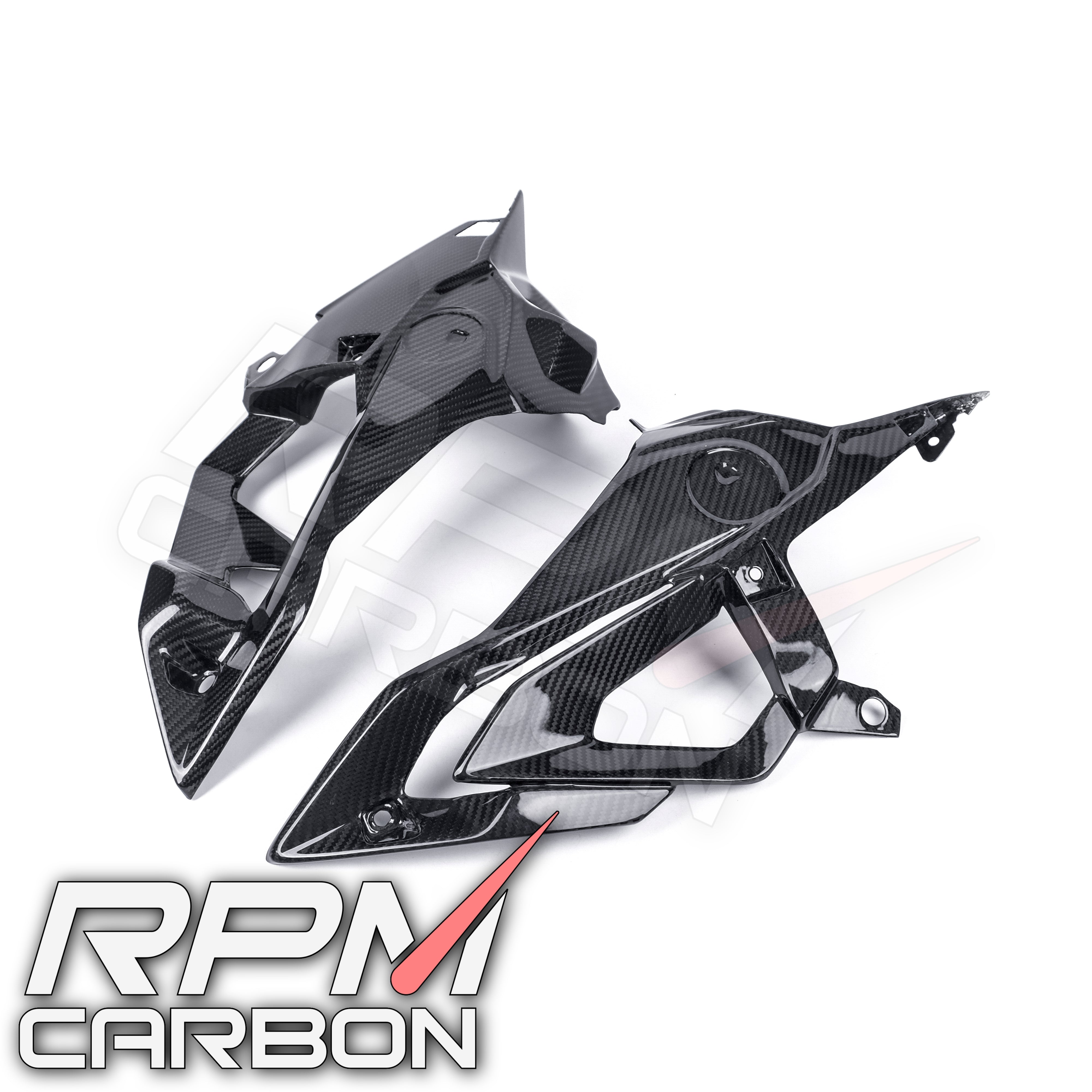 BMW S1000R Carbon Fiber Upper Side Fairings