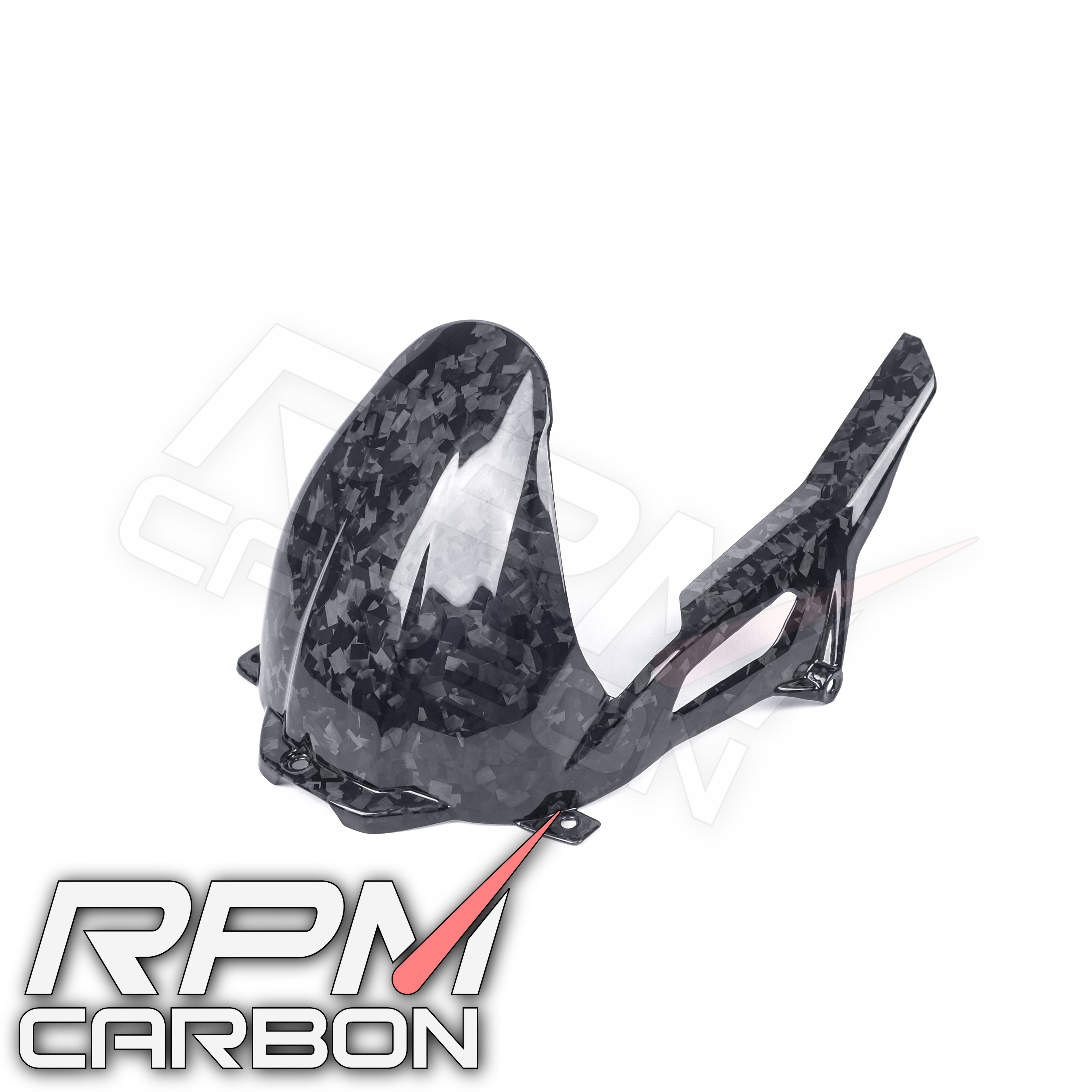 BMW S1000XR 2021+ Carbon Fiber Rear Fender / Chain Guard