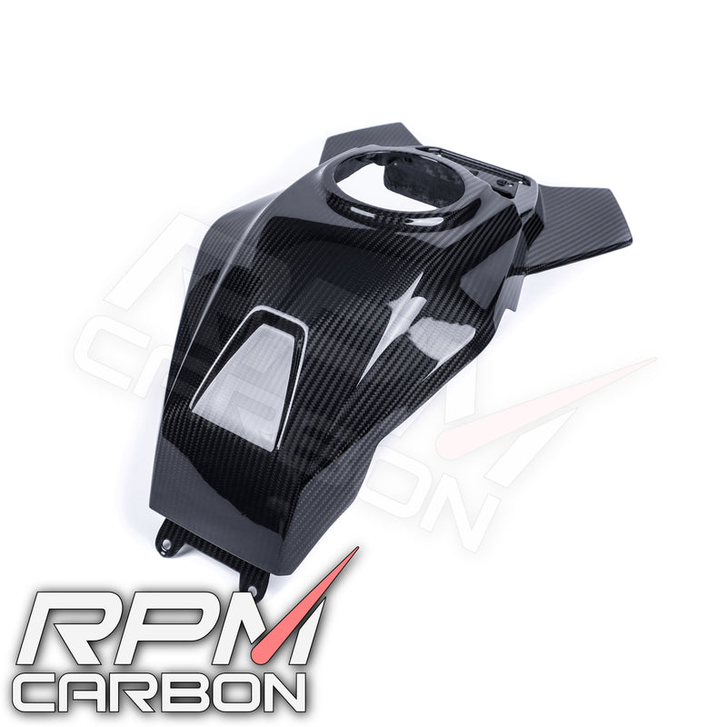 BMW S1000XR 2021+ Carbon Fiber Middle Tank Cover