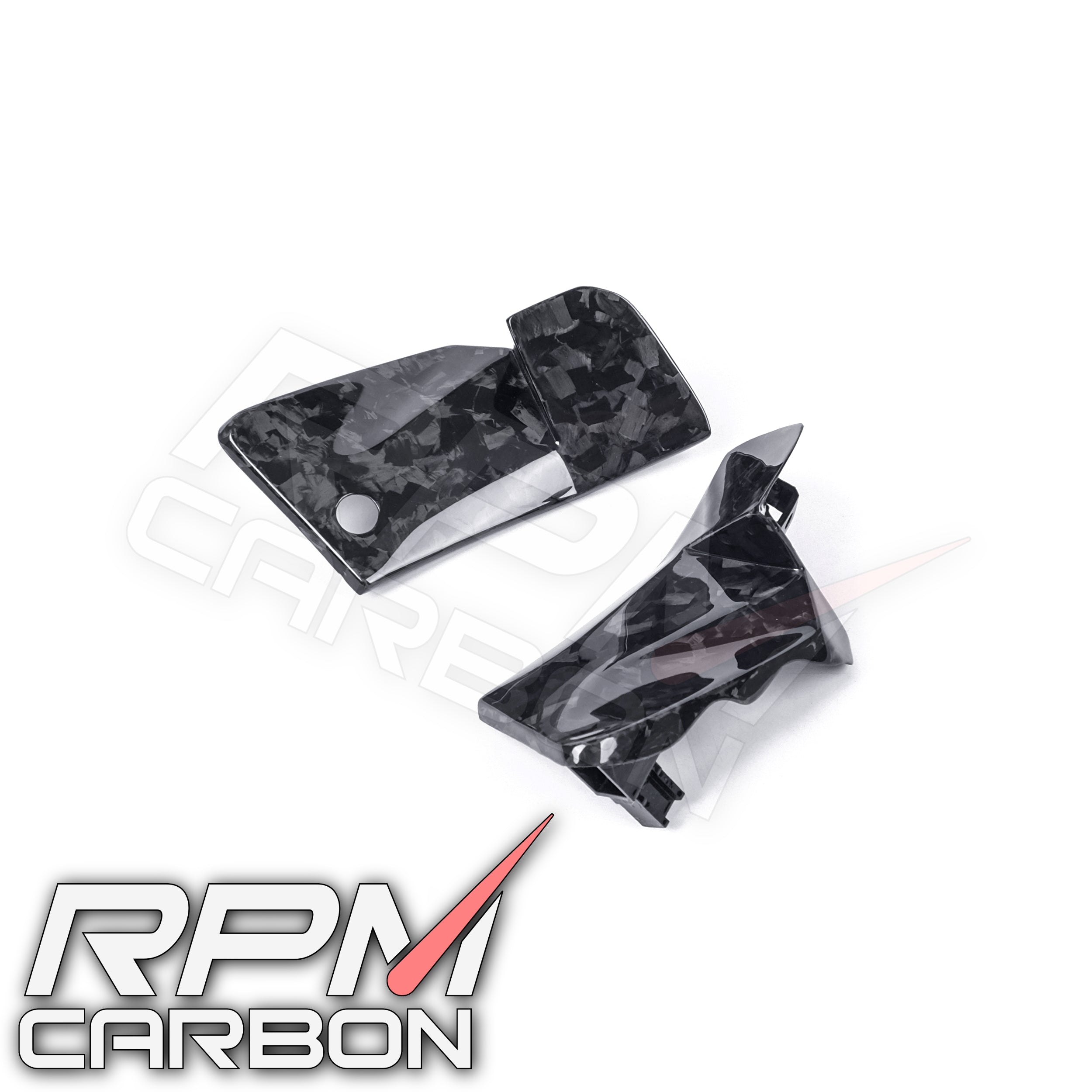 BMW S1000XR Carbon Dash Board Side Covers