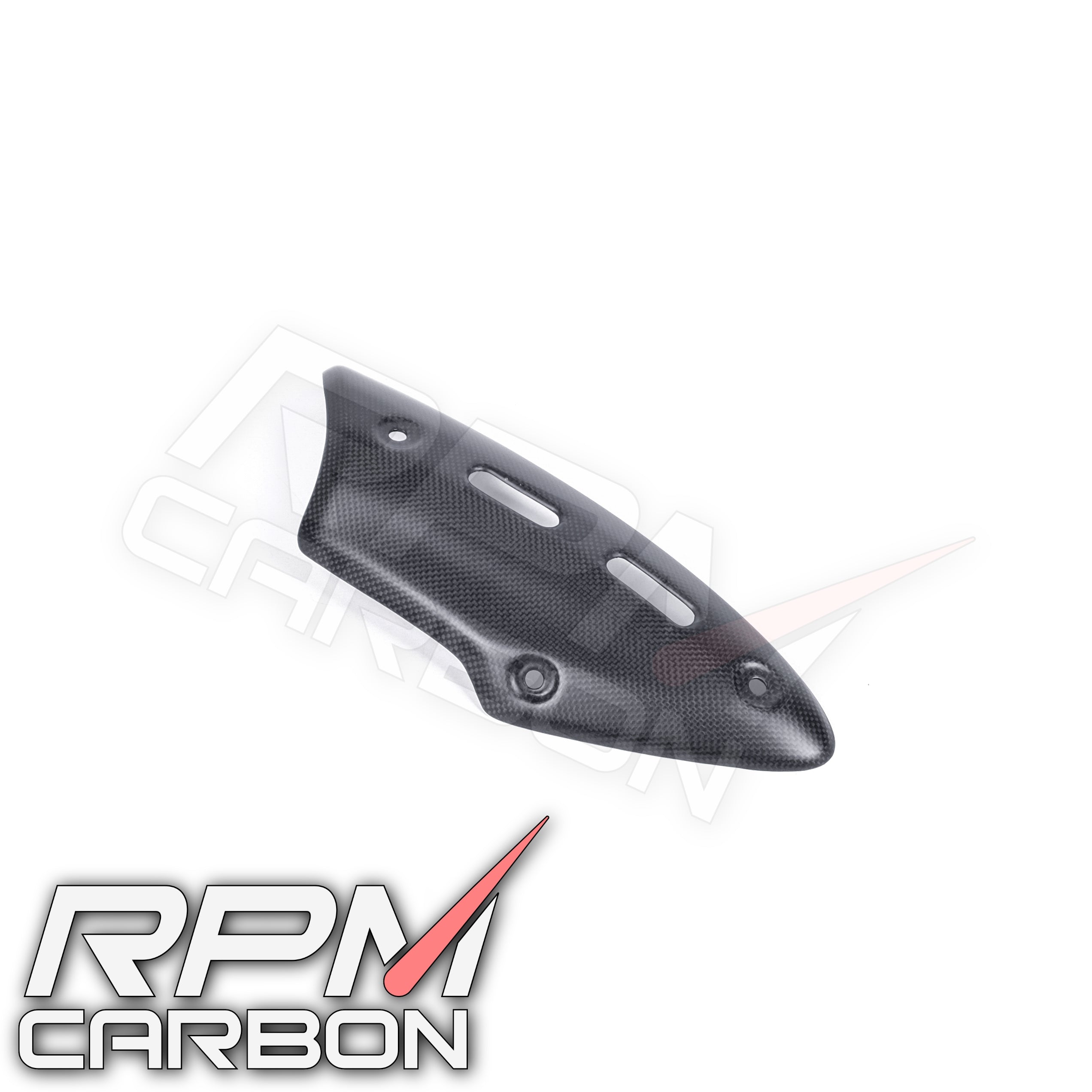 Ducati Diavel Auspuffschild aus Karbonfaser