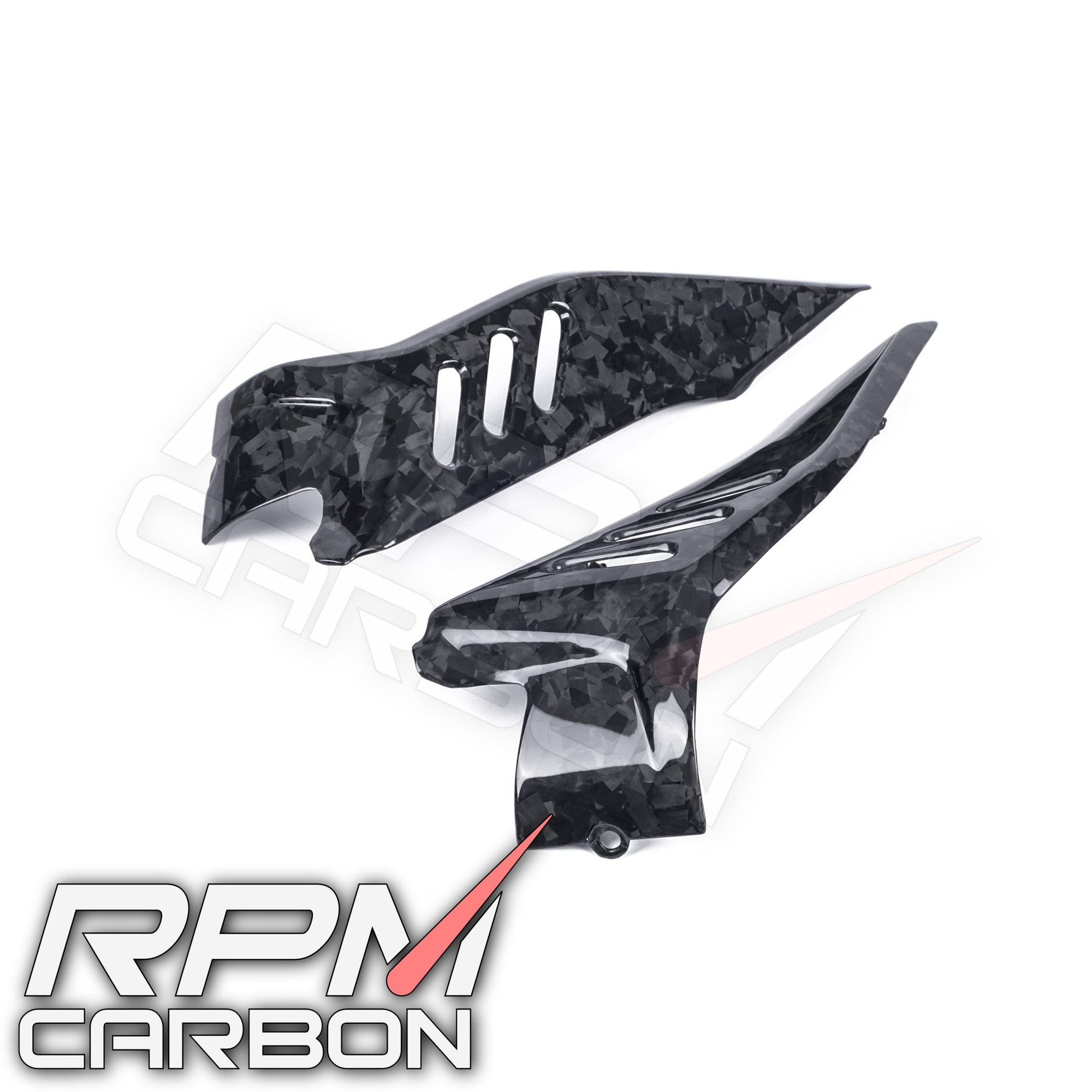 Ducati Diavel V4 Carbon Fiber Tank Side Panels
